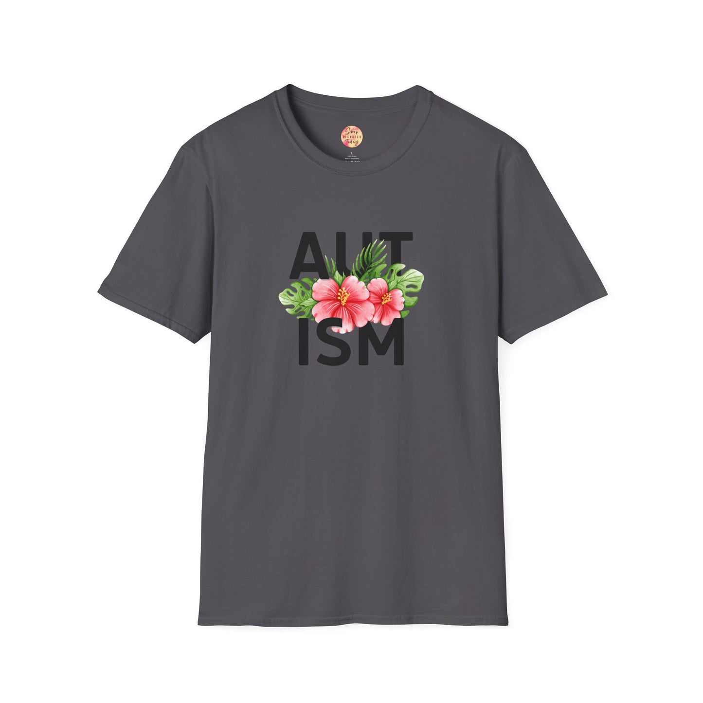 Autism Floral T-Shirt, Autism Awareness
