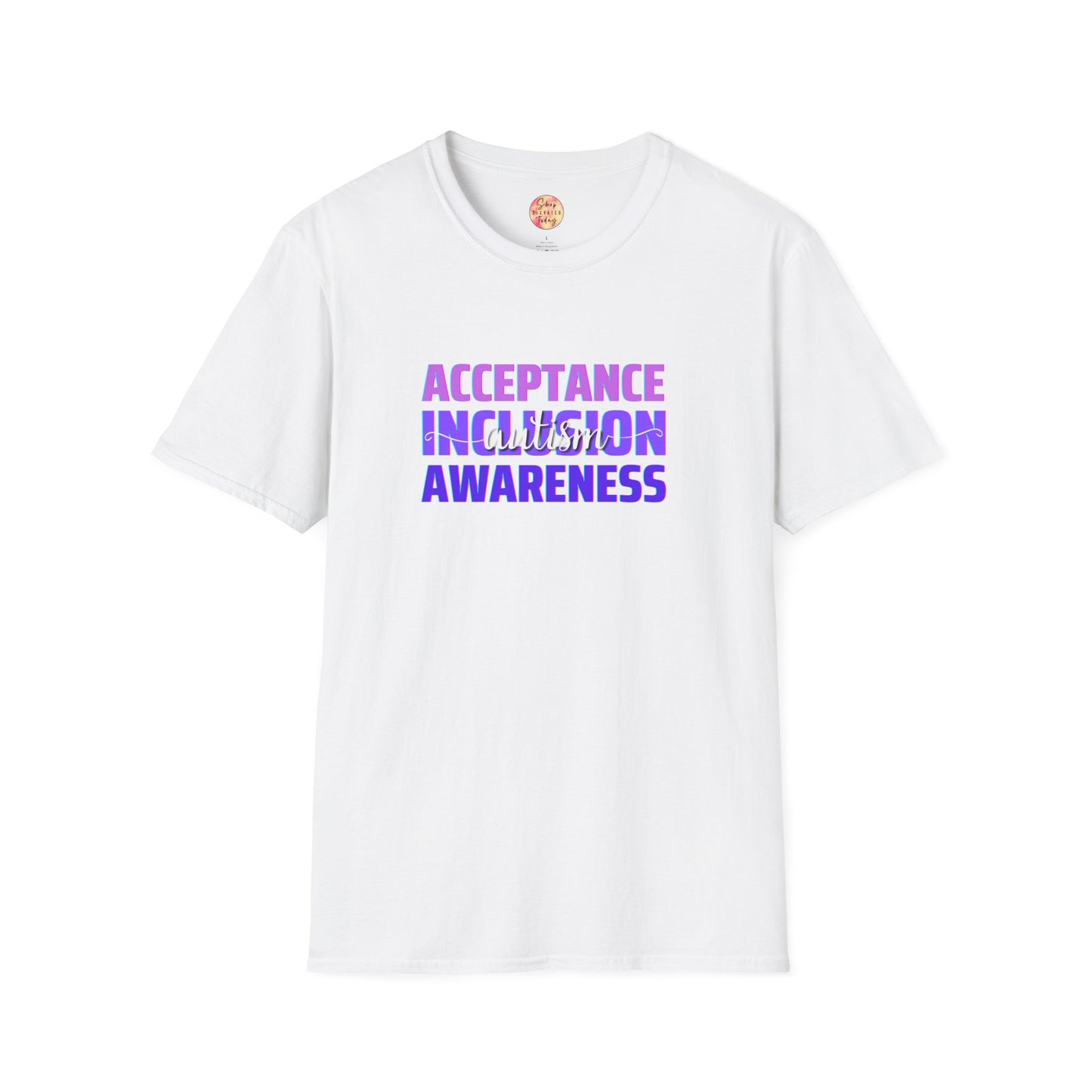 Acceptance Inclusion Awareness T-Shirt, Autism Awareness