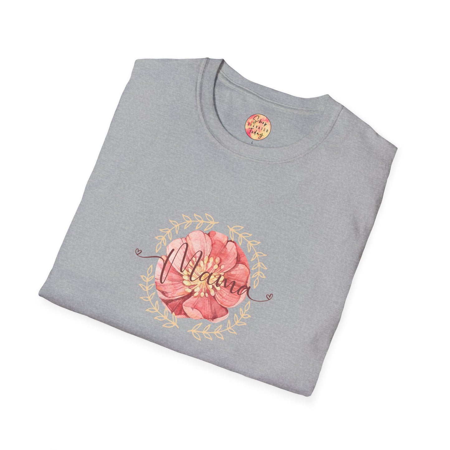 shopelevatedtoday, shopelevatedtoday.com/, Mama Bloom T-Shirt