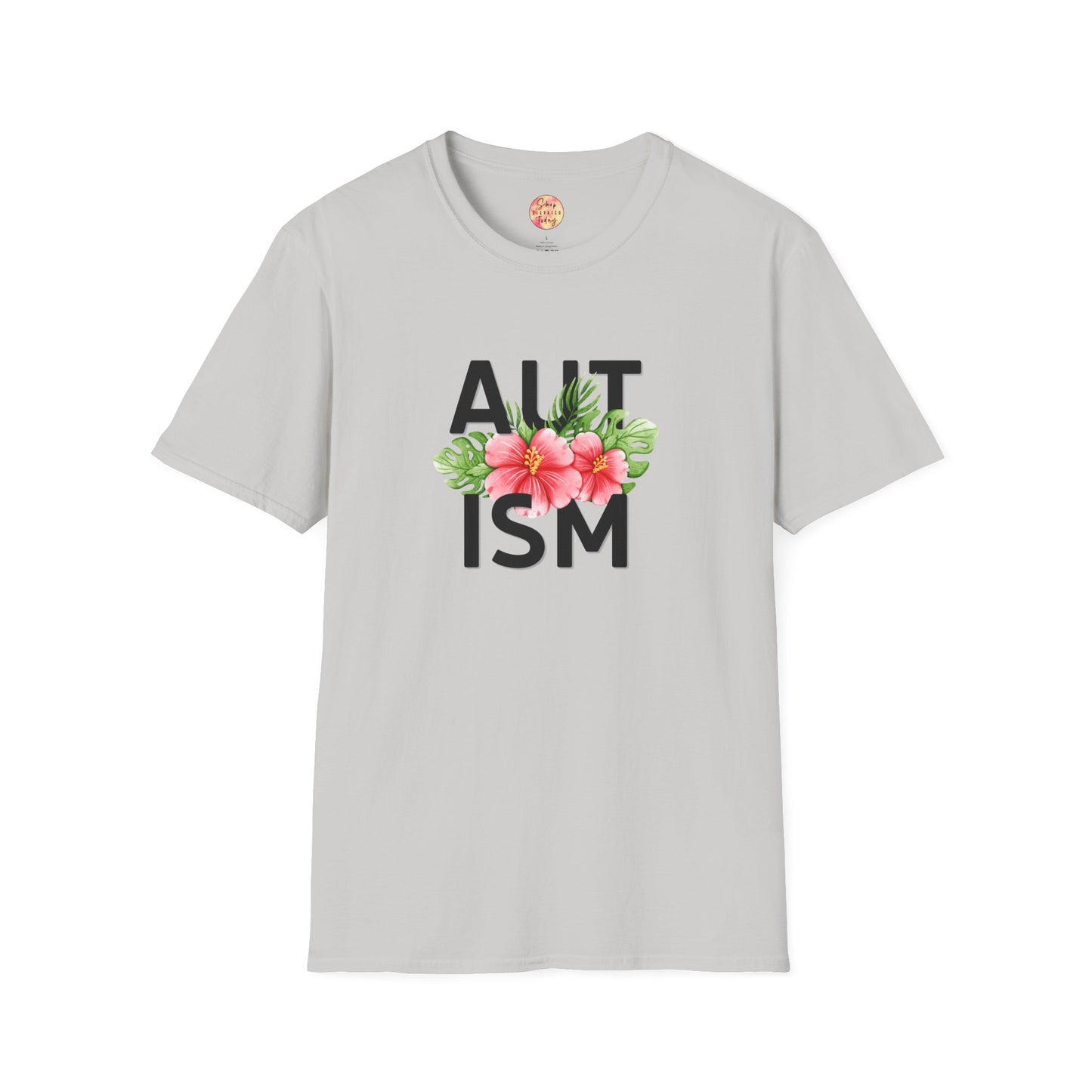 Autism Floral T-Shirt, Autism Awareness