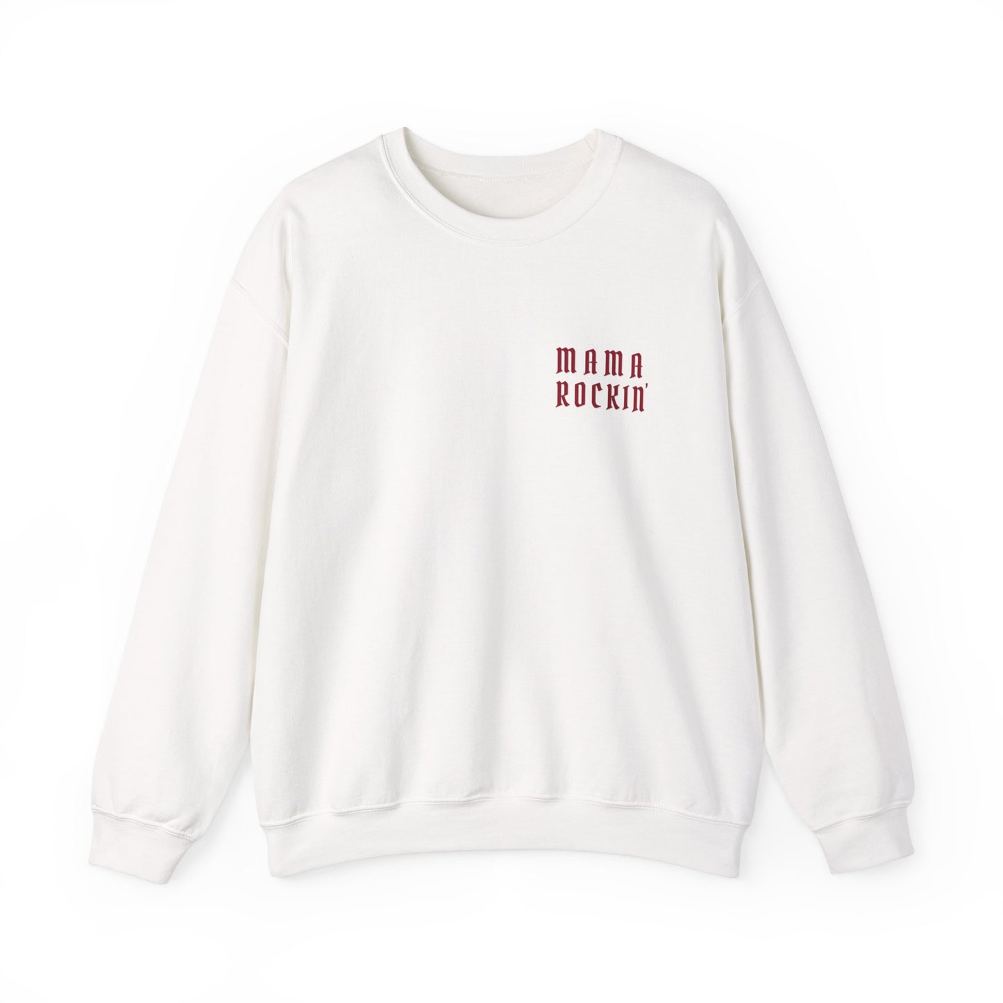 shopelevatedtoday, shopelevatedtoday.com/, MAMA ROCKIN - Women's Heavy Blend Crewneck Sweatshirt