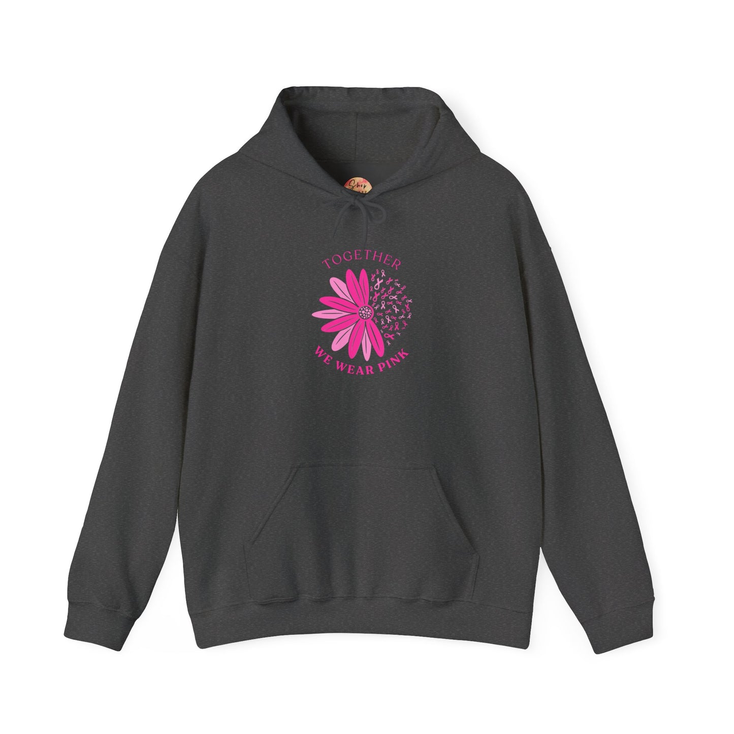 Together We Wear Pink Hoodie, Breast Cancer Awareness