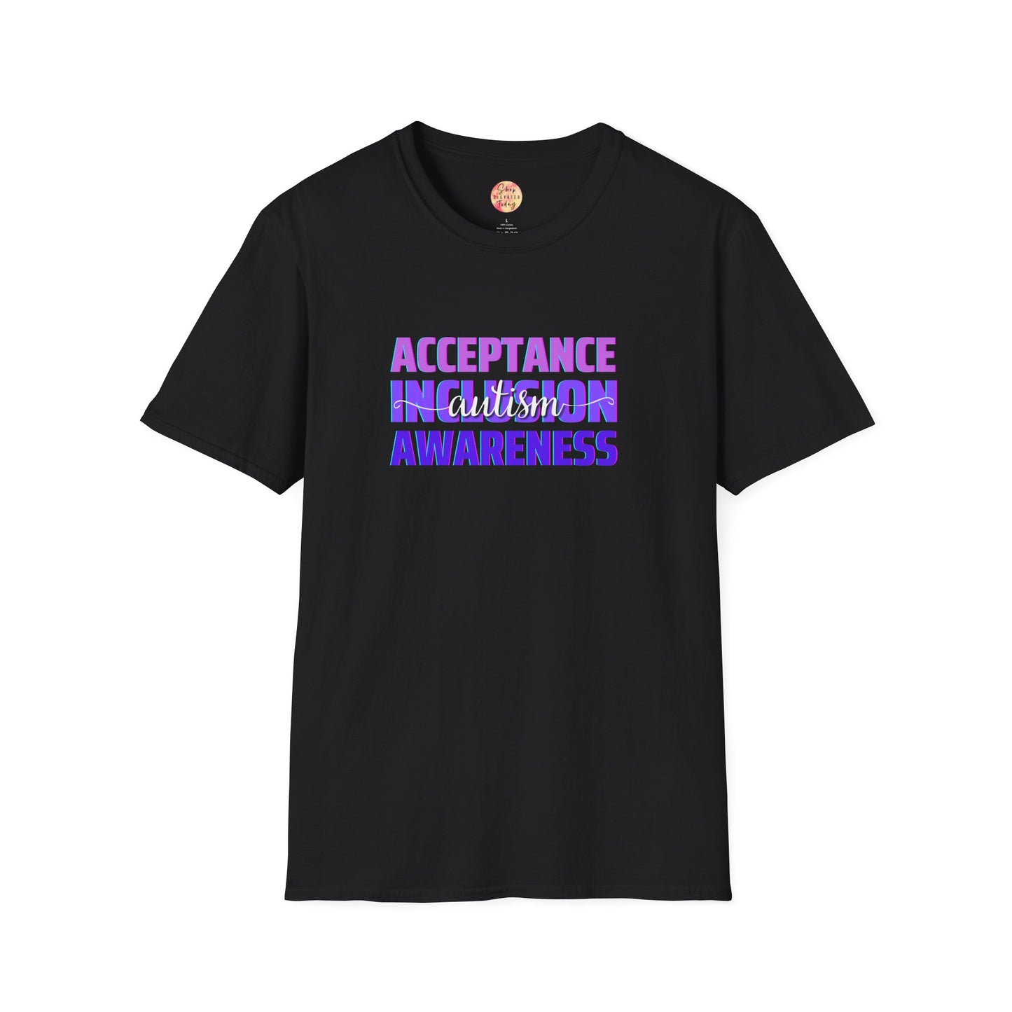 Acceptance Inclusion Awareness T-Shirt, Autism Awareness