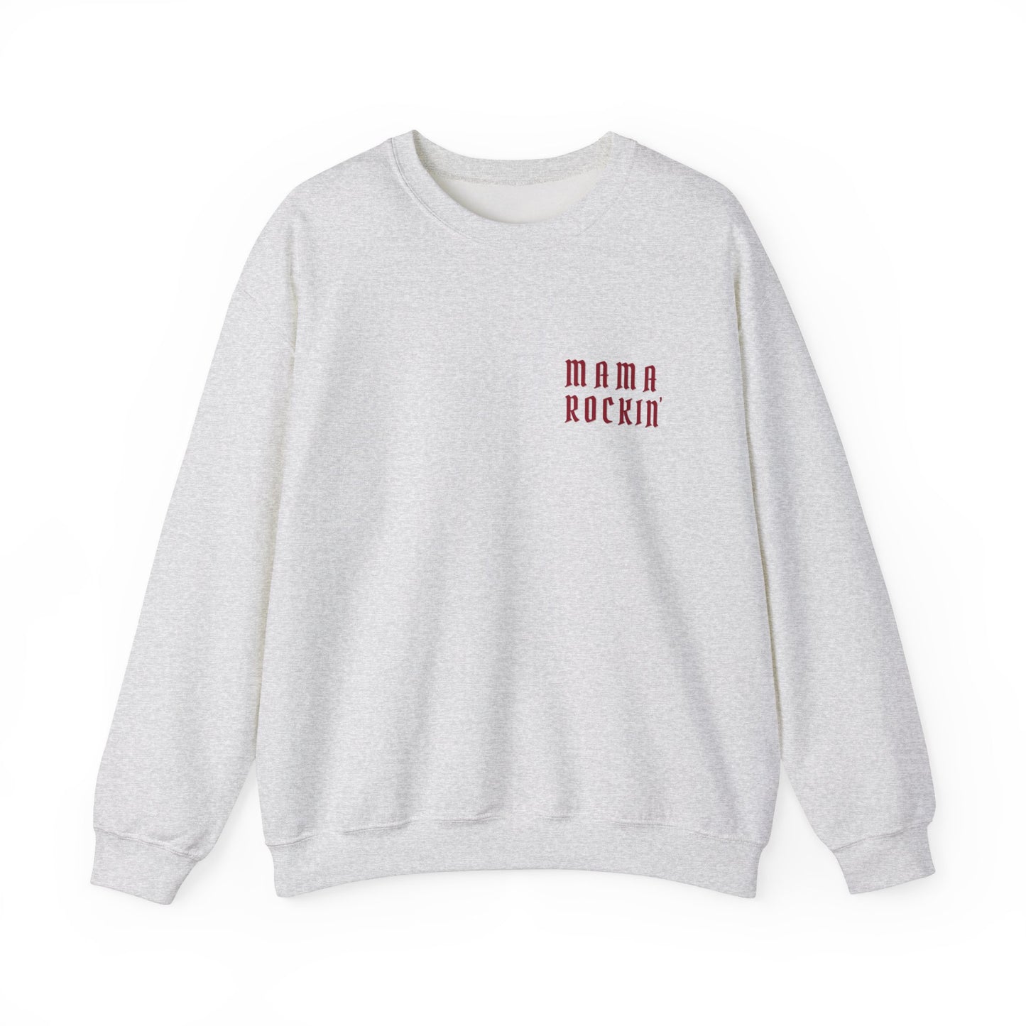 shopelevatedtoday, shopelevatedtoday.com/, MAMA ROCKIN - Women's Heavy Blend Crewneck Sweatshirt