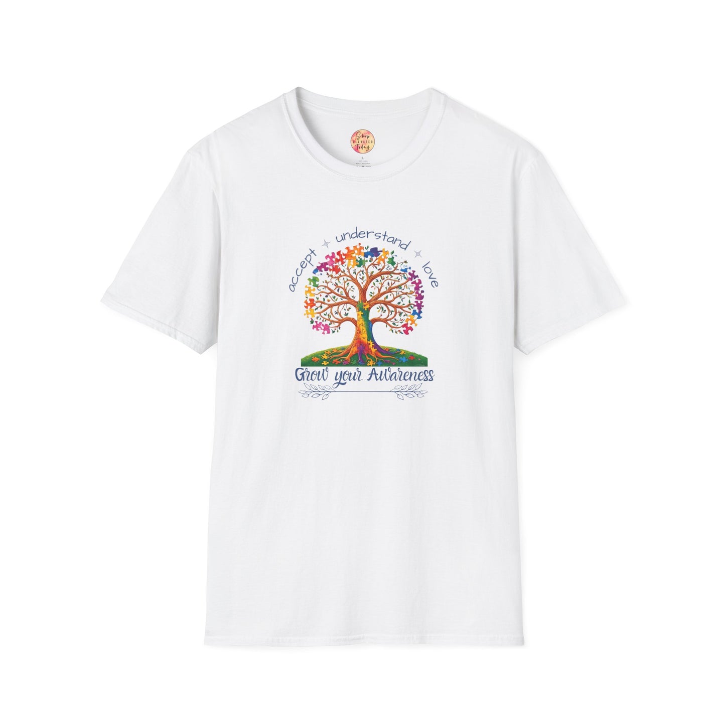Accept, Understand & Love Grow Your Awareness T-Shirt, Autism Awareness
