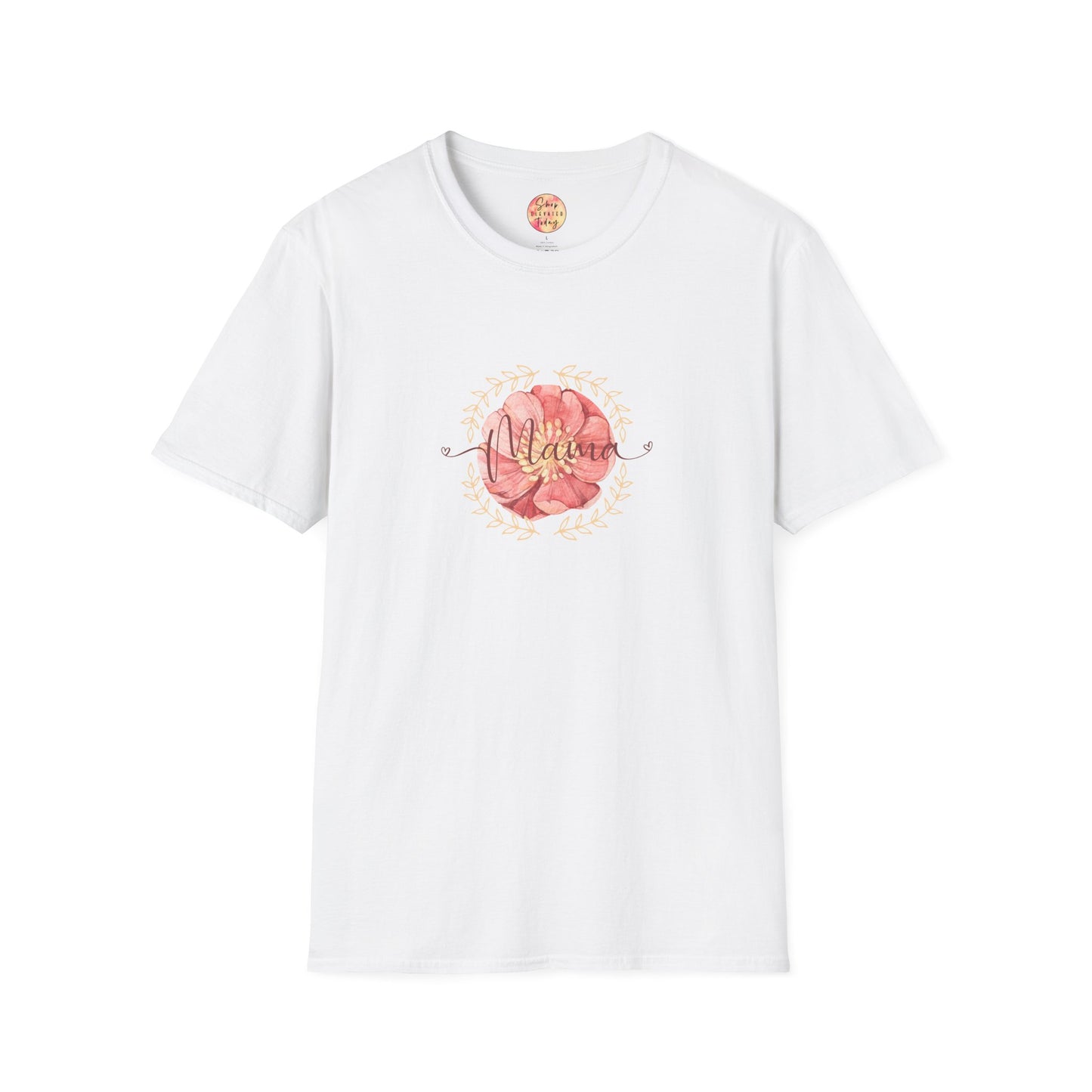shopelevatedtoday, shopelevatedtoday.com/, Mama Bloom T-Shirt