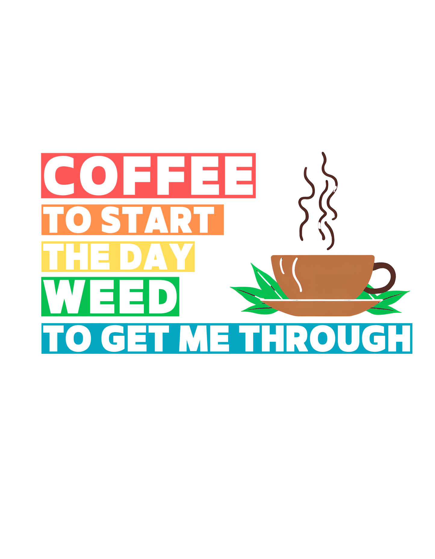 shopelevatedtoday, shopelevatedtoday.com/, Coffee to Start the Day - Ceramic Mug, 15oz