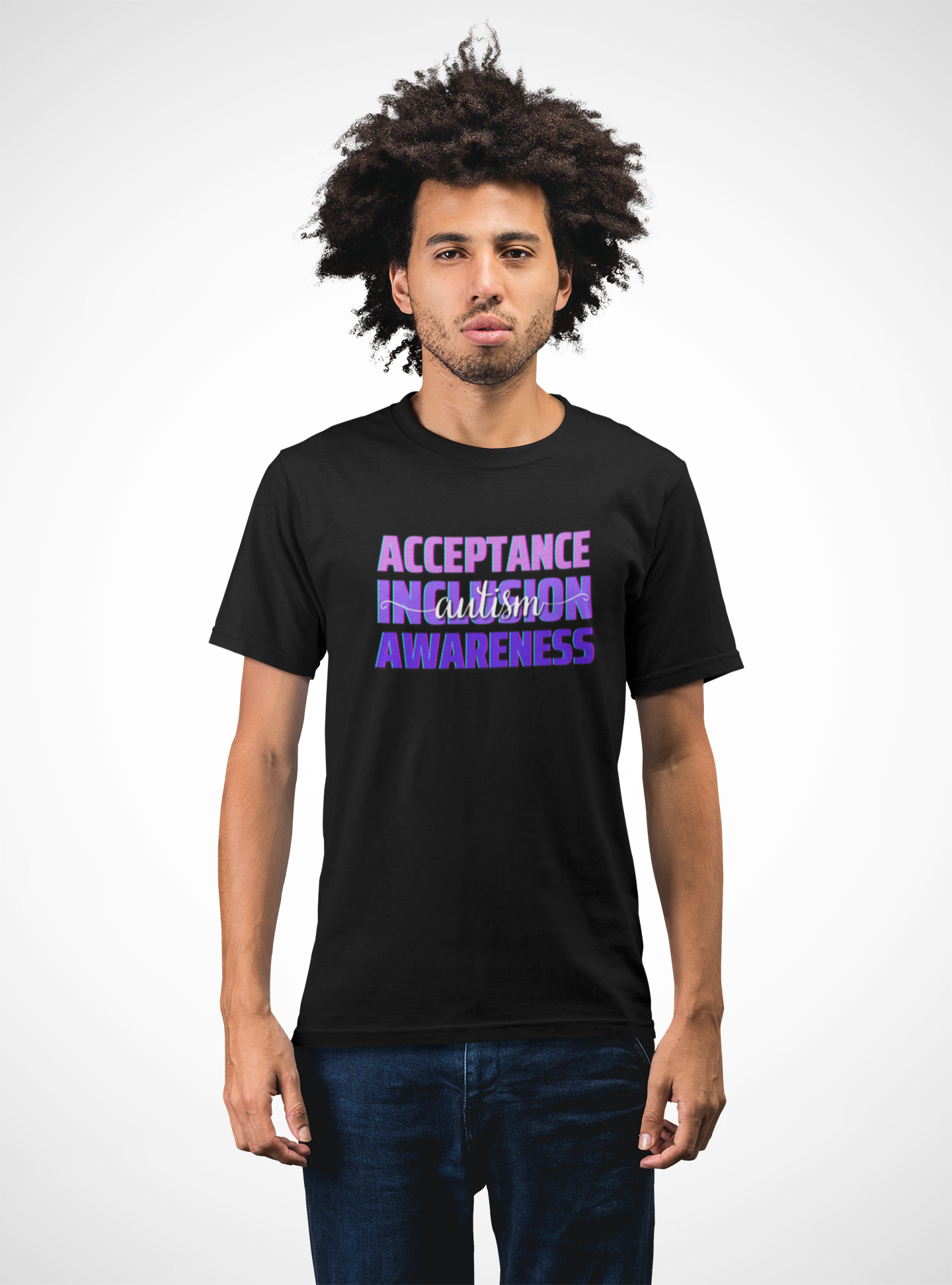 Acceptance Inclusion Awareness T-Shirt, Autism Awareness
