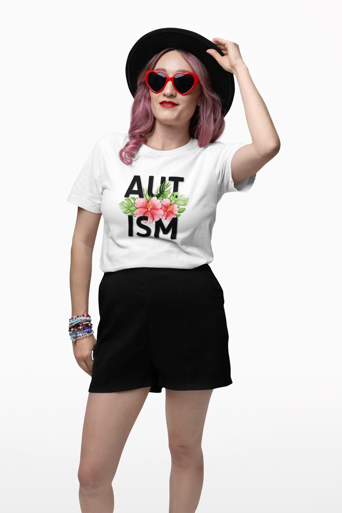 Autism Floral T-Shirt, Autism Awareness