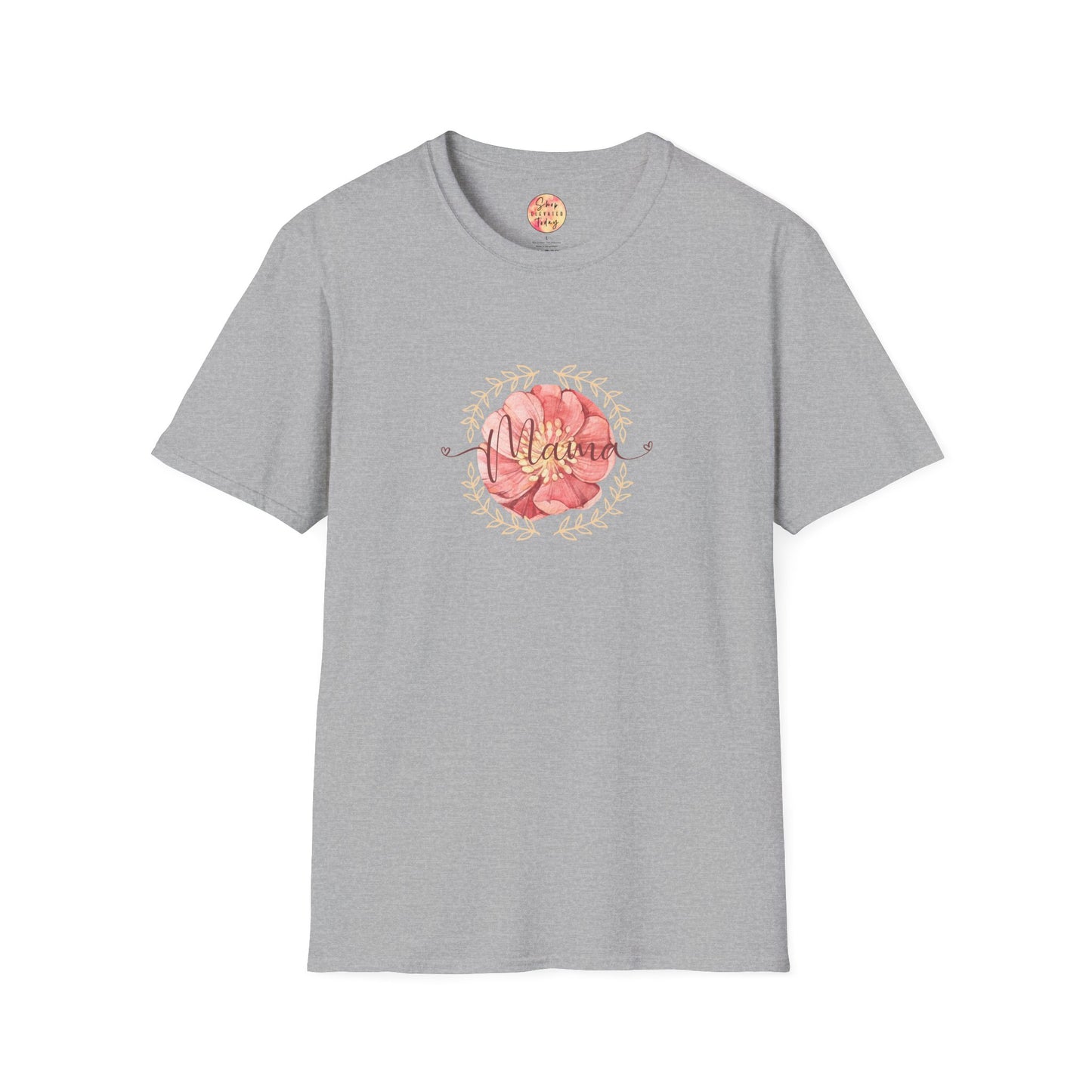 shopelevatedtoday, shopelevatedtoday.com/, Mama Bloom T-Shirt