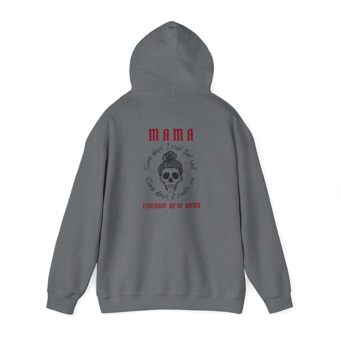 shopelevatedtoday, shopelevatedtoday.com/, Mama Rockin' Hoodie Sweatshirt, Casual Everyday Wear, Unique