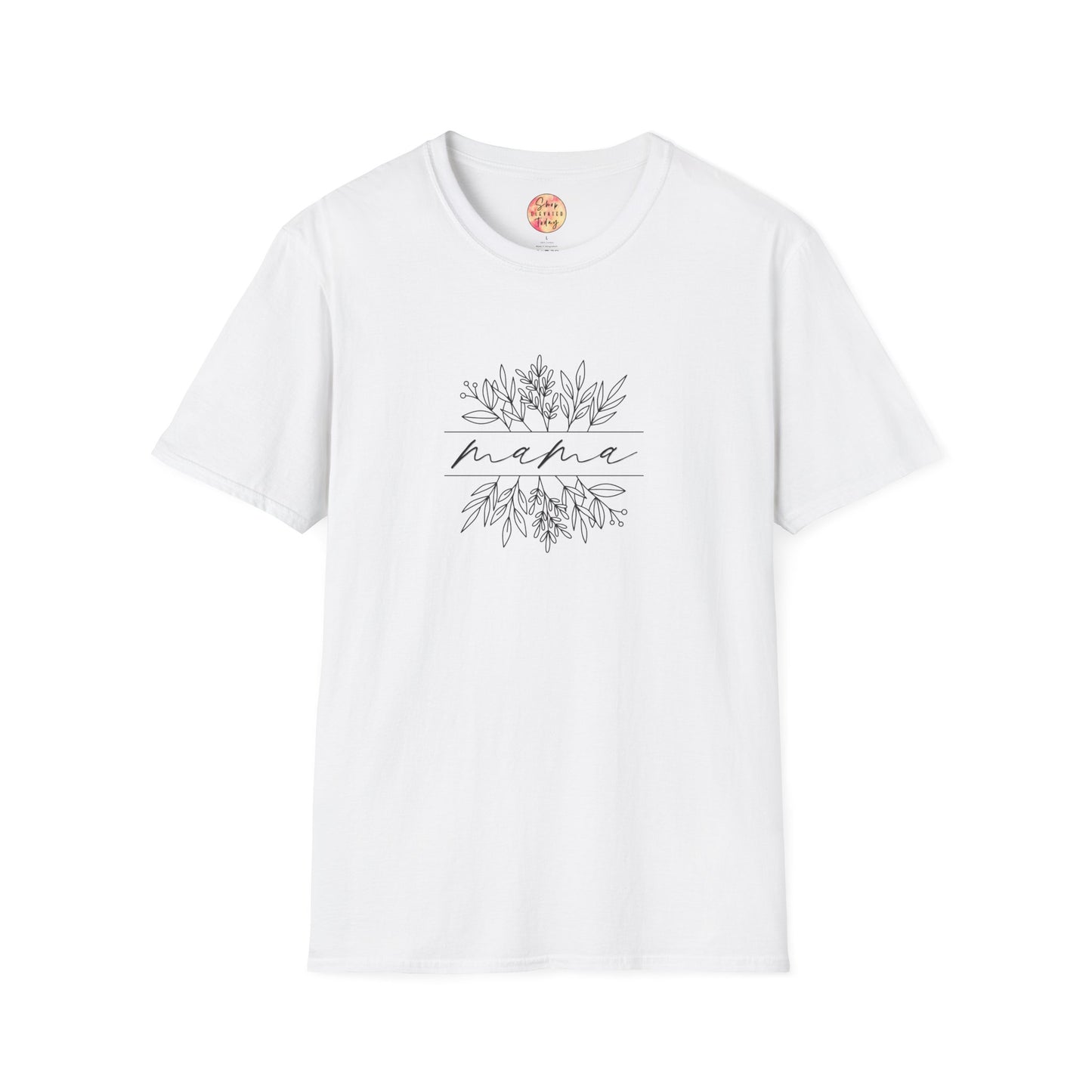 Mama BoHo Floral T-shirt for Mom, Mother's Day