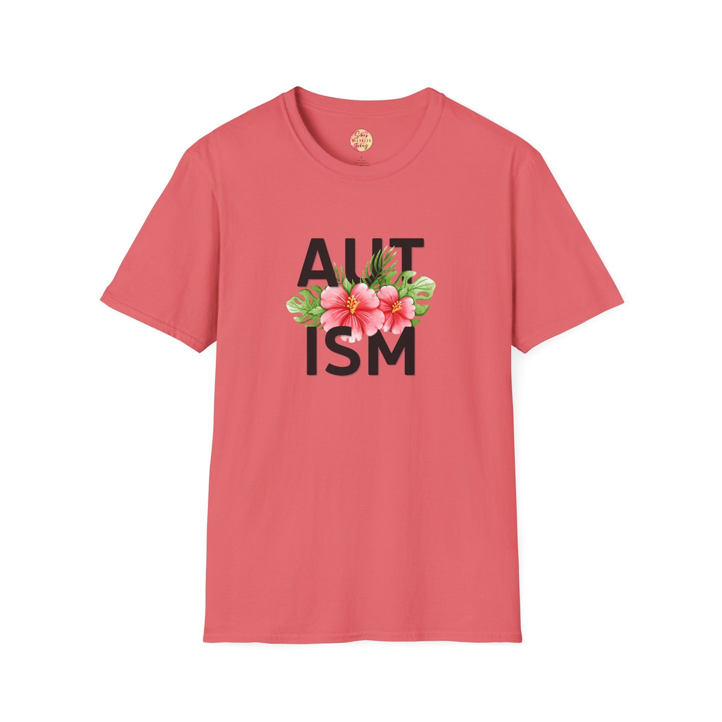 Autism Floral T-Shirt, Autism Awareness