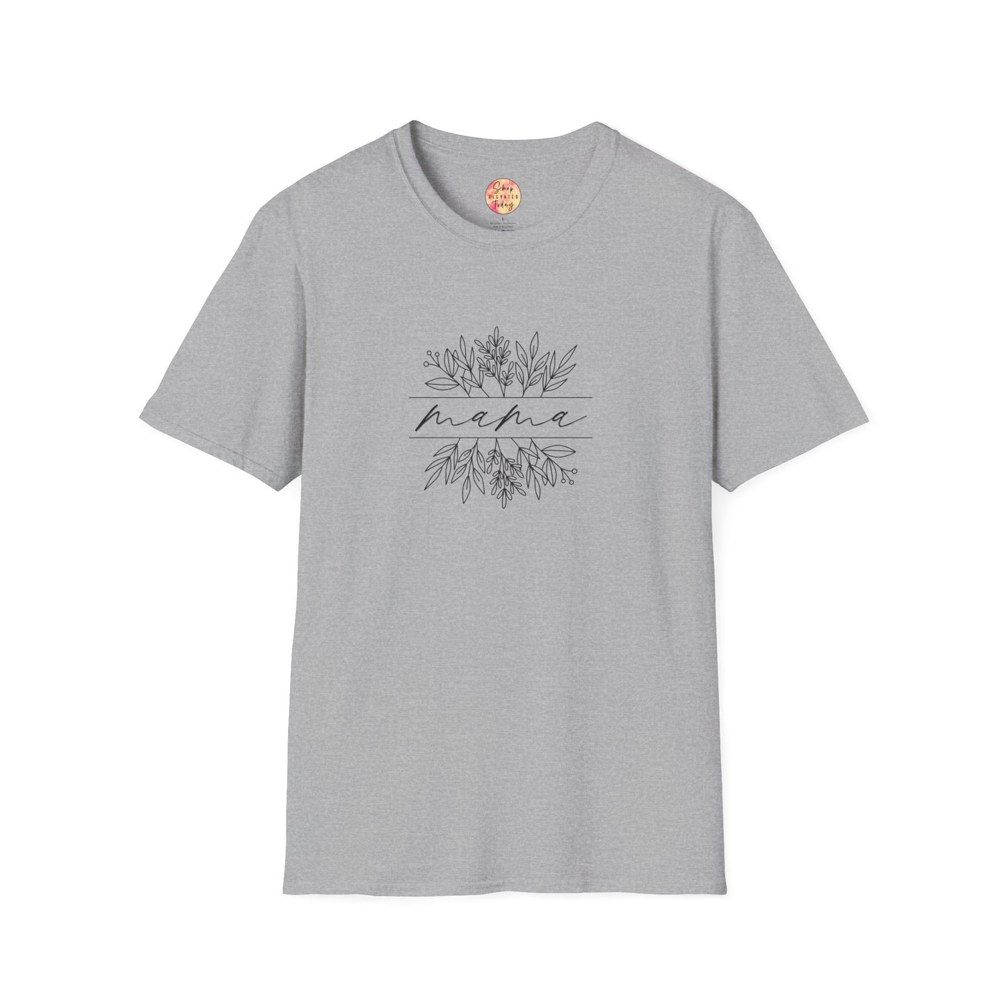 Mama BoHo Floral T-shirt for Mom, Mother's Day