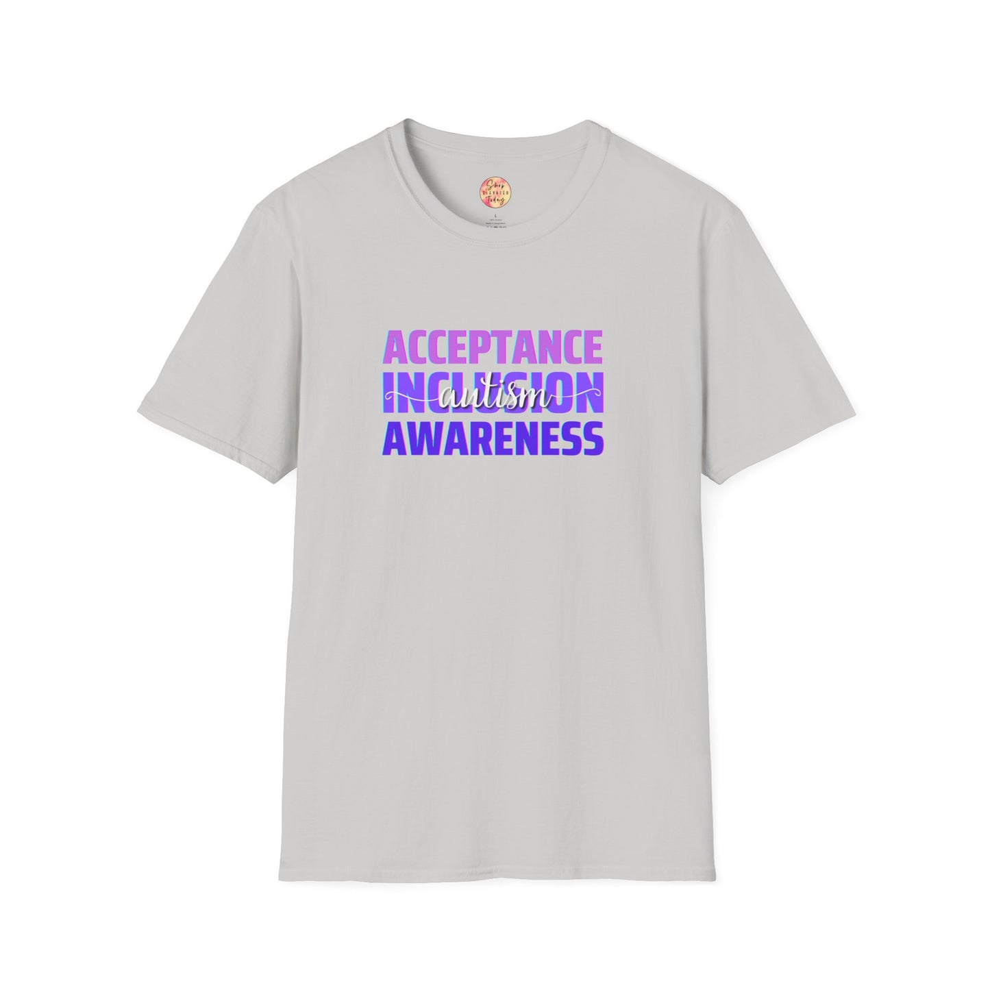 Acceptance Inclusion Awareness T-Shirt, Autism Awareness