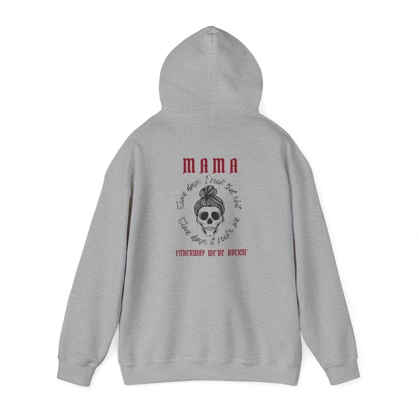 shopelevatedtoday, shopelevatedtoday.com/, Mama Rockin' Hoodie Sweatshirt, Casual Everyday Wear, Unique