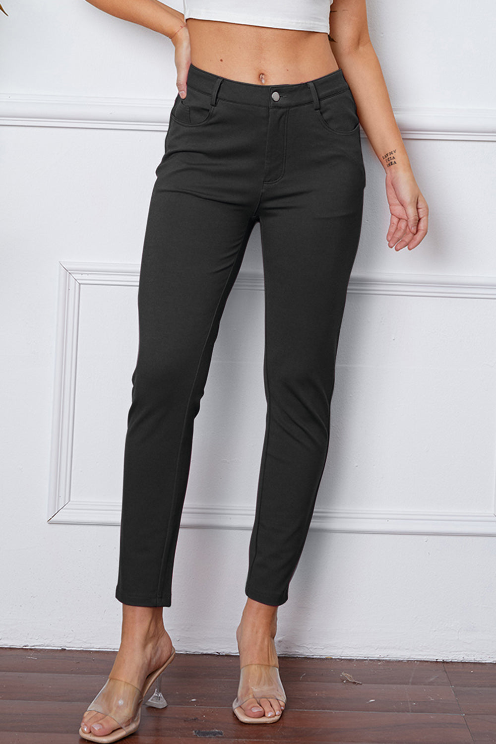 shopelevatedtoday, shopelevatedtoday.com/, StretchyStitch Pants by Basic Bae
