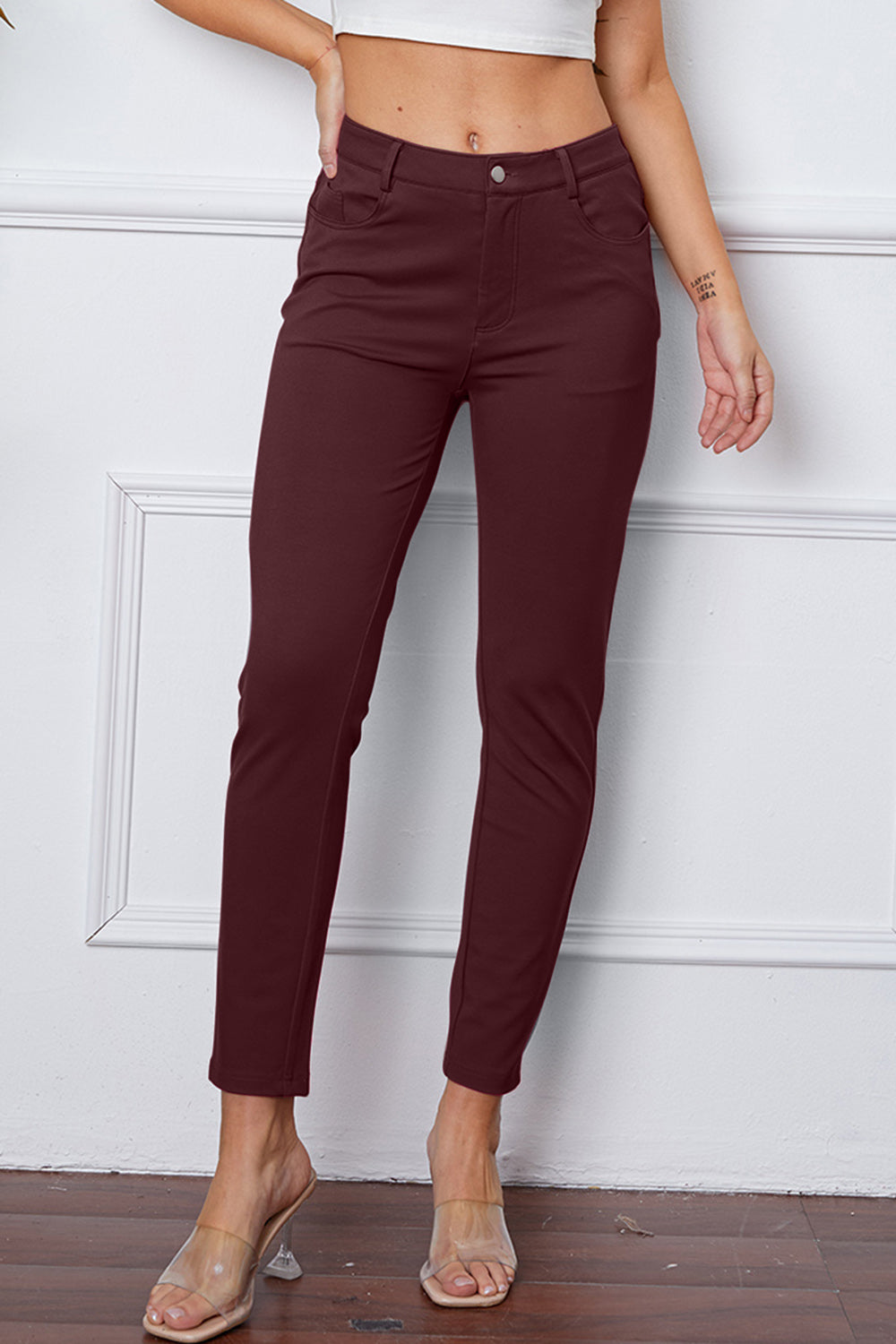 shopelevatedtoday, shopelevatedtoday.com/, StretchyStitch Pants by Basic Bae