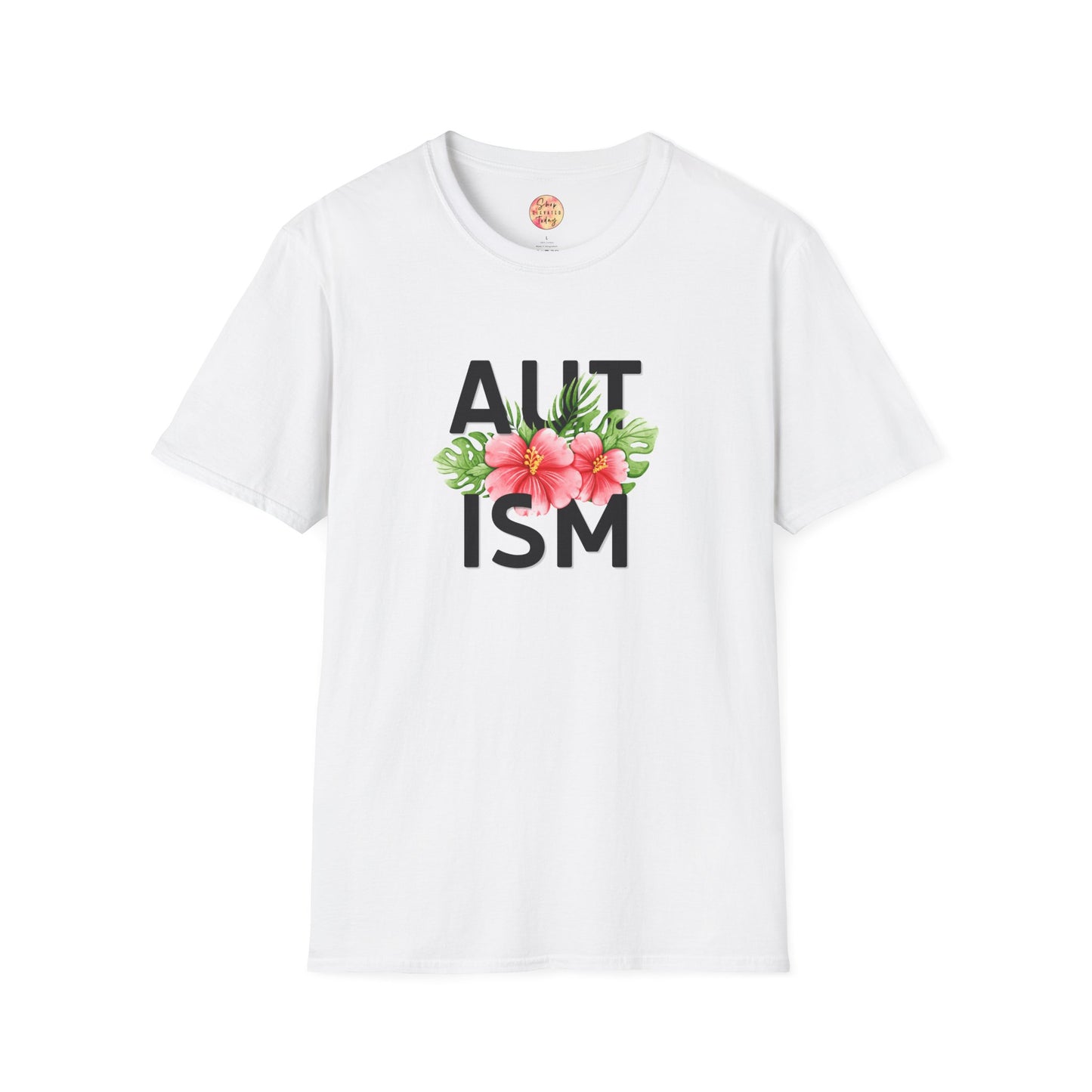 Autism Floral T-Shirt, Autism Awareness