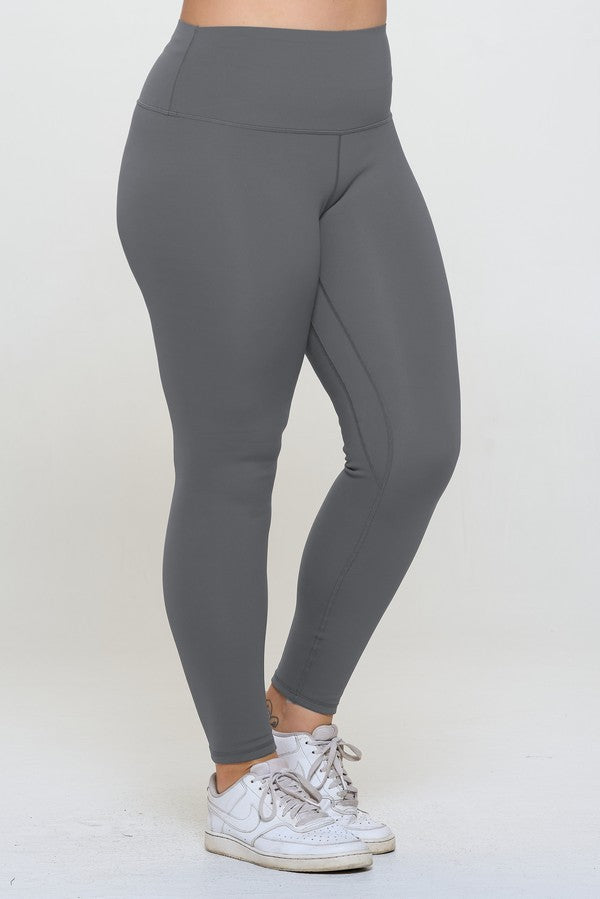 shopelevatedtoday, shopelevatedtoday.com, Yelete Full Size Fleece Lined High Waisted Leggings