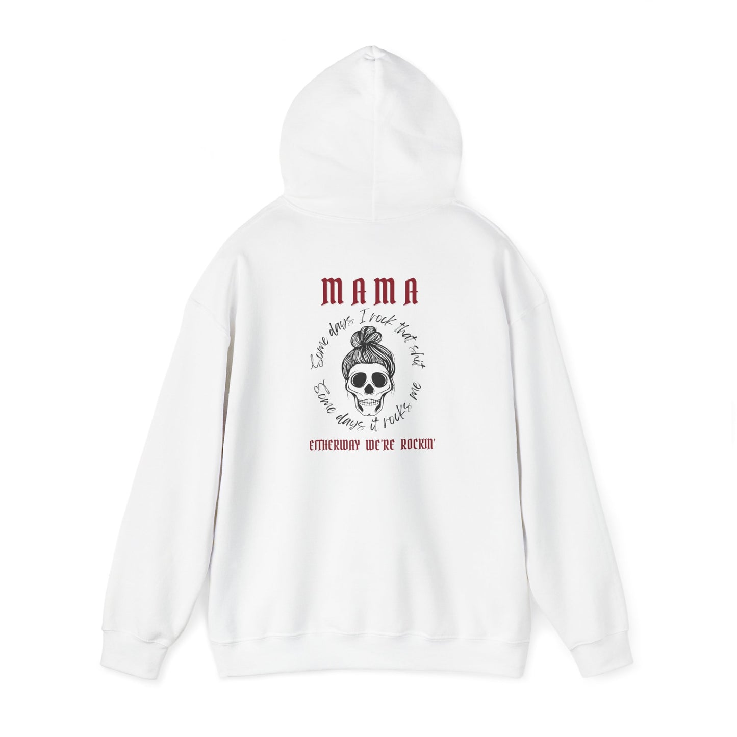 shopelevatedtoday, shopelevatedtoday.com/, Mama Rockin' Hoodie Sweatshirt, Casual Everyday Wear, Unique