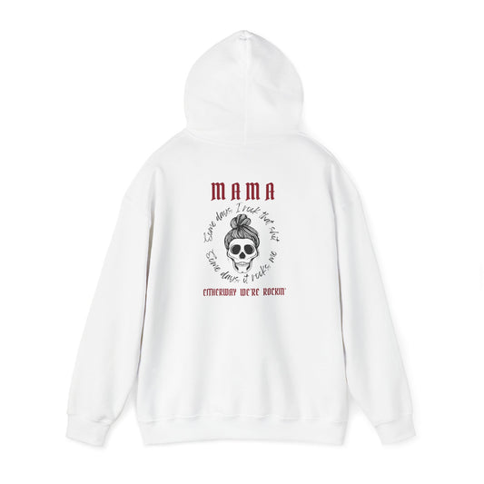 shopelevatedtoday, shopelevatedtoday.com/, Mama Rockin' Hoodie Sweatshirt, Casual Everyday Wear, Unique