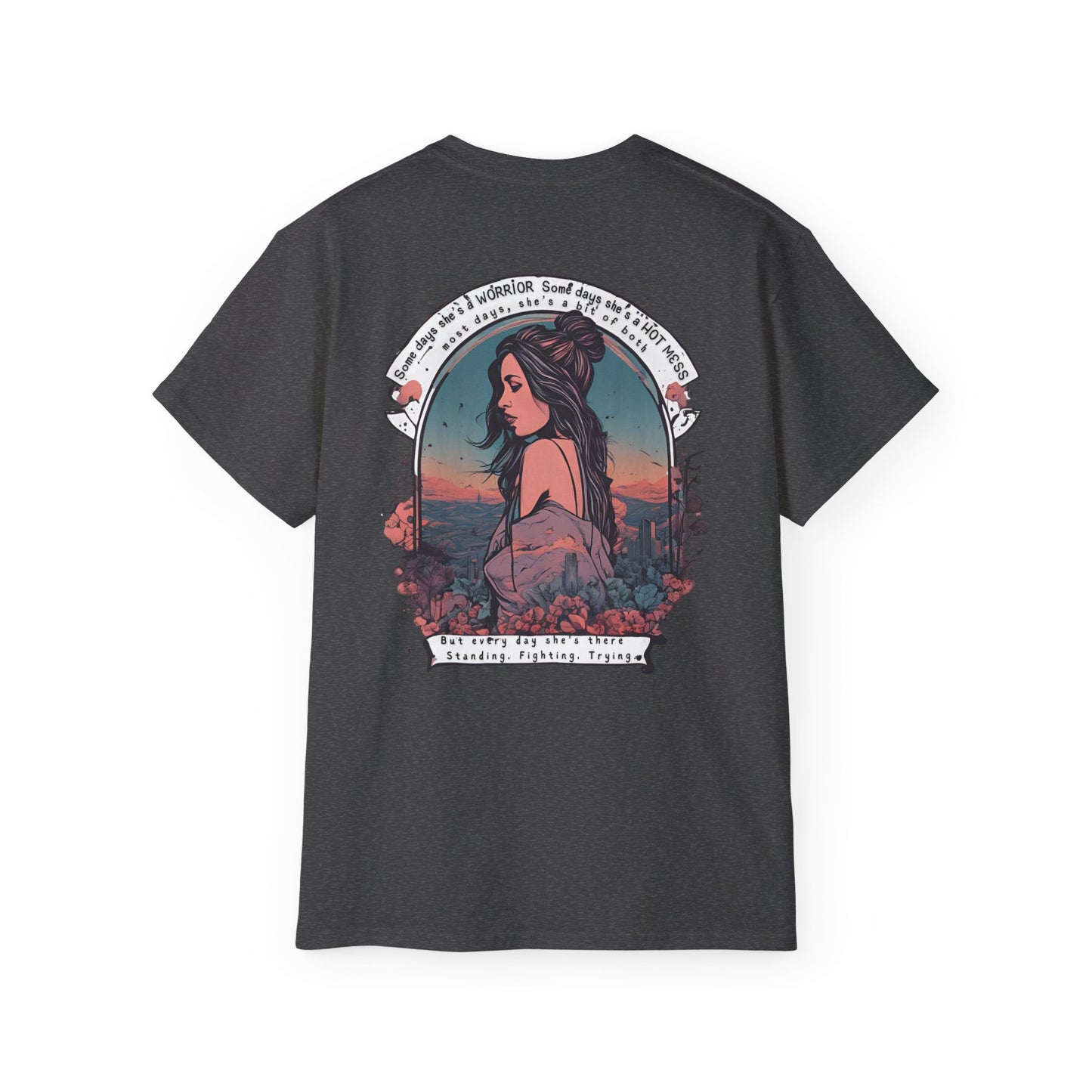 Warrior Hot Mess, Women's Ultra Cotton Tee