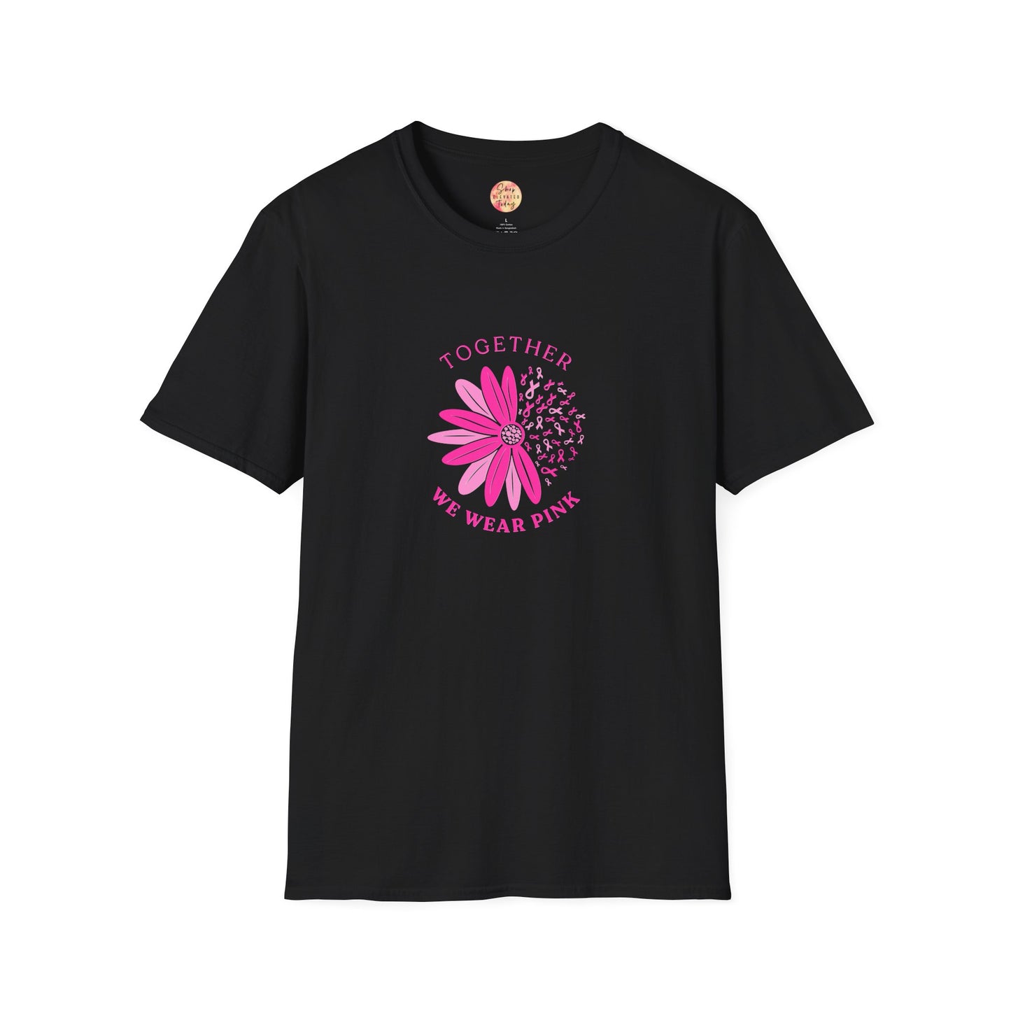 Together We Wear Pink T-Shirt, Breast Cancer Awareness