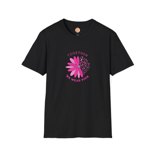Together We Wear Pink T-Shirt, Breast Cancer Awareness
