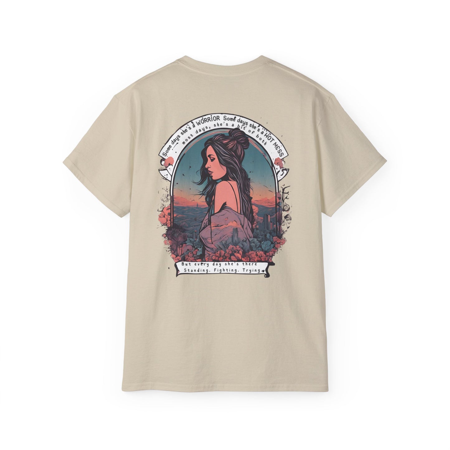 Warrior Hot Mess, Women's Ultra Cotton Tee