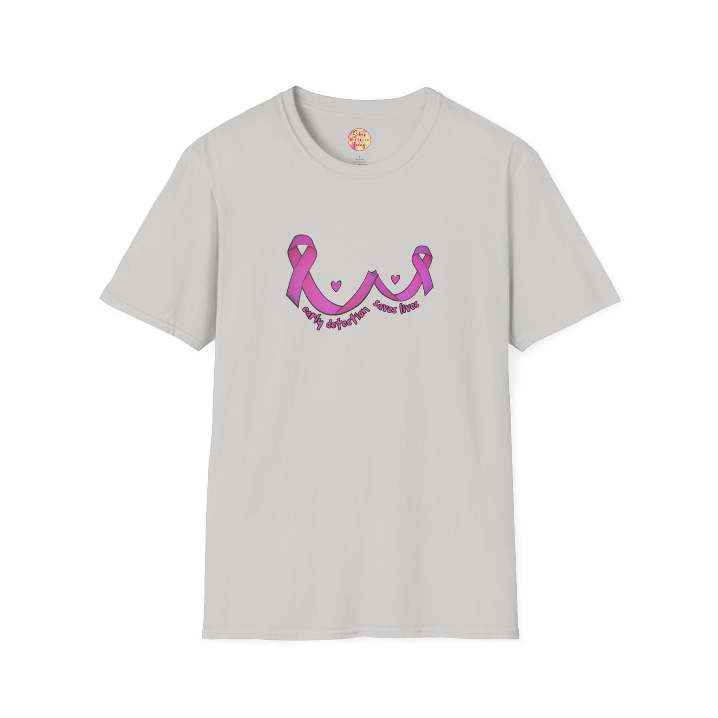 Early Detection Saves Lives T-Shirt, Breast Cancer Awareness