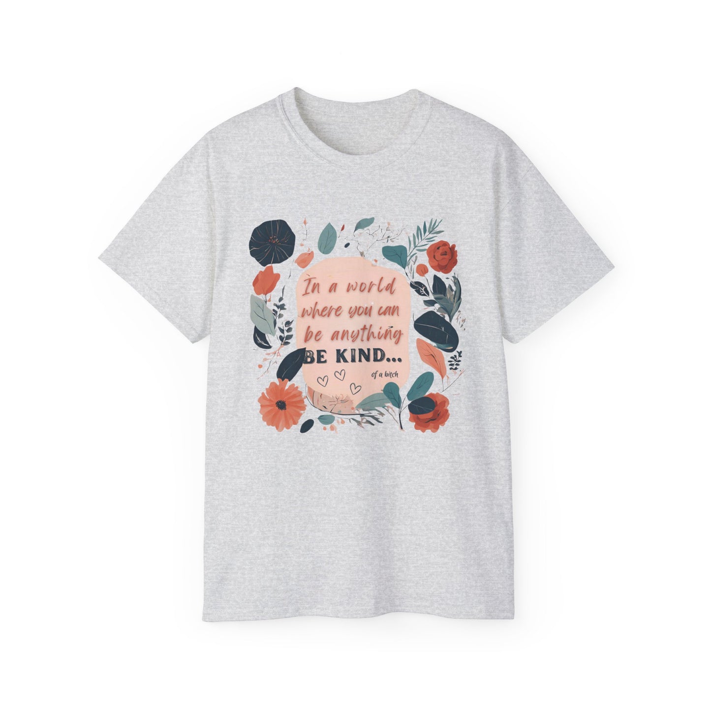 BE KIND, Women's Ultra Soft Cotton Tee