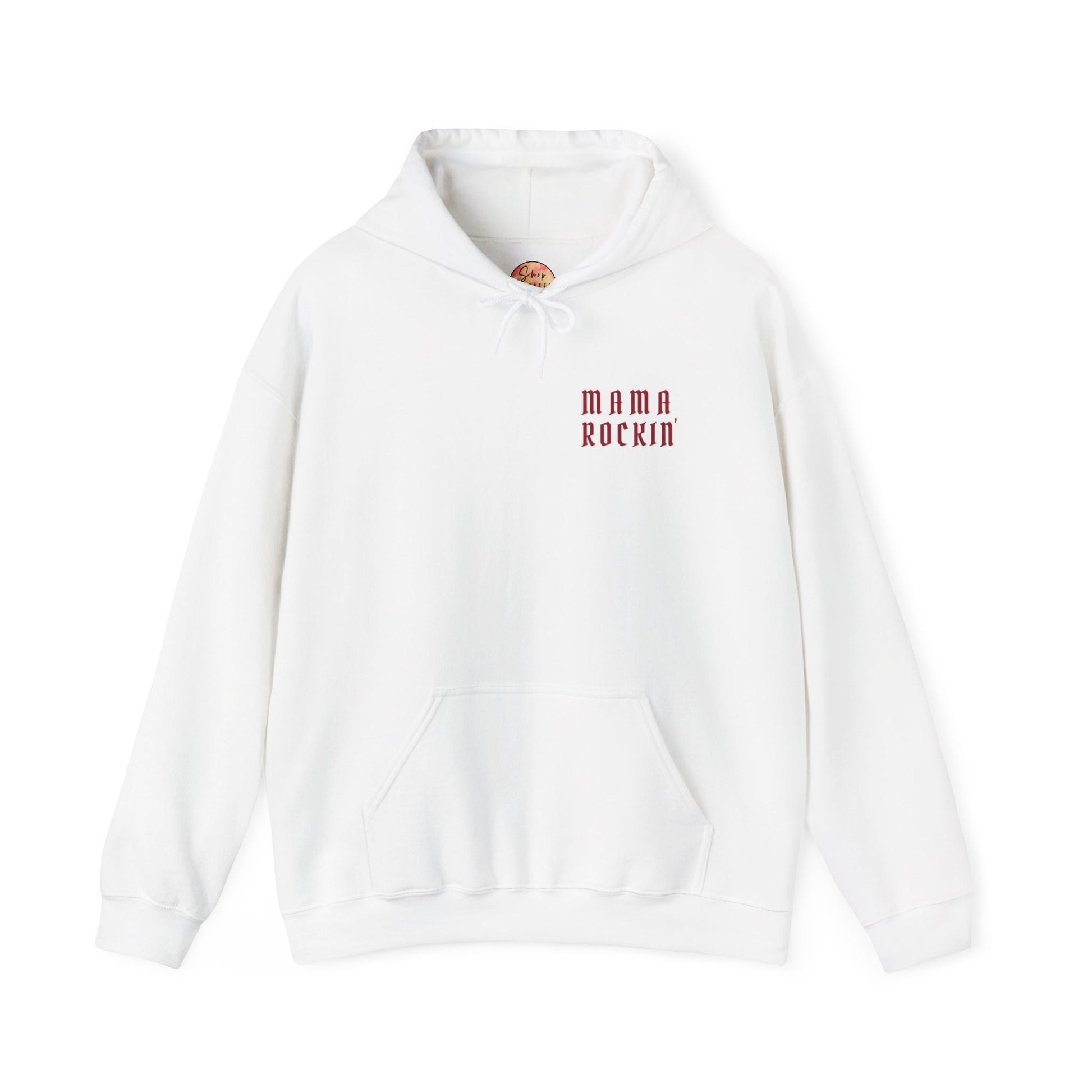 shopelevatedtoday, shopelevatedtoday.com/, Mama Rockin' Hoodie Sweatshirt, Casual Everyday Wear, Unique