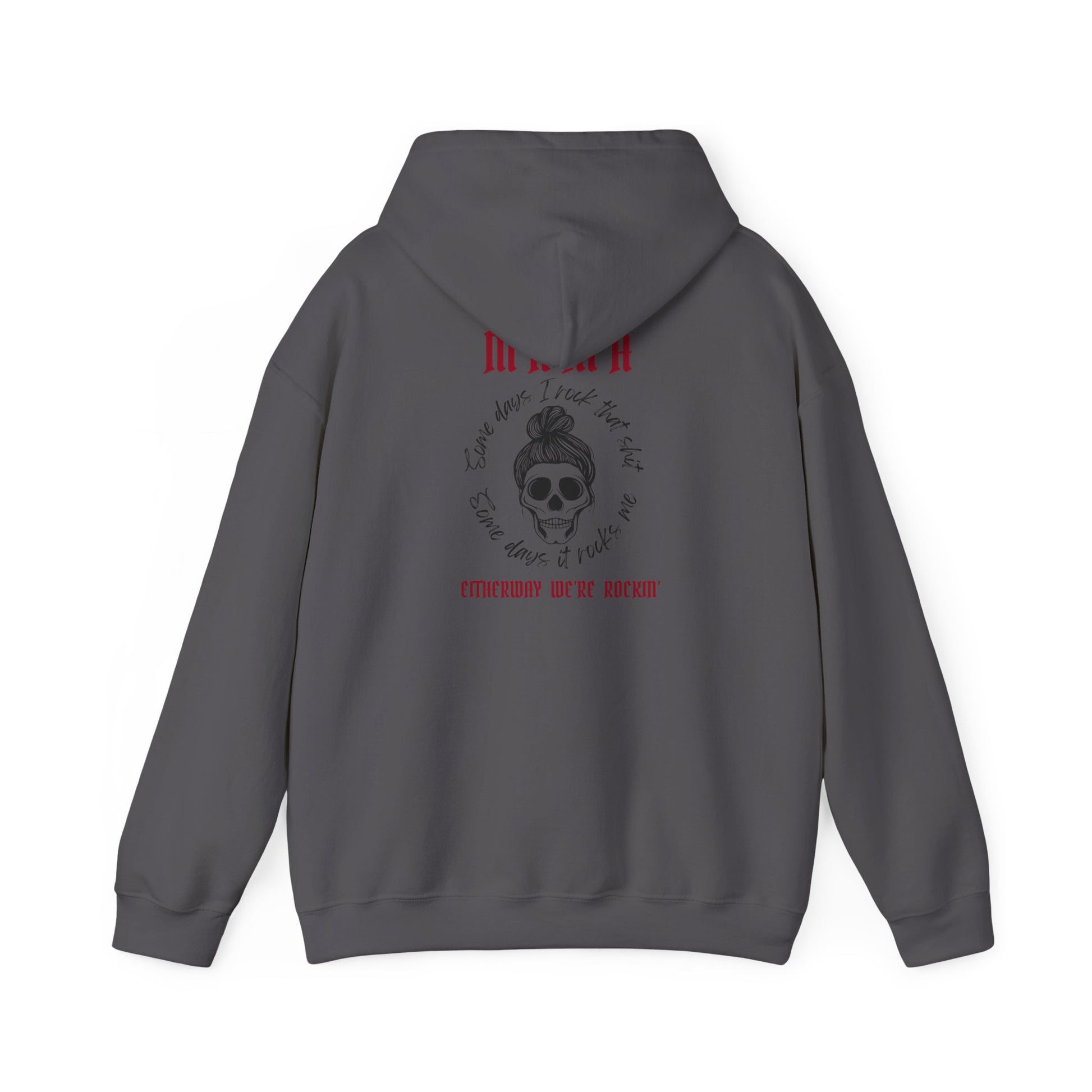 shopelevatedtoday, shopelevatedtoday.com/, Mama Rockin' Hoodie Sweatshirt, Casual Everyday Wear, Unique