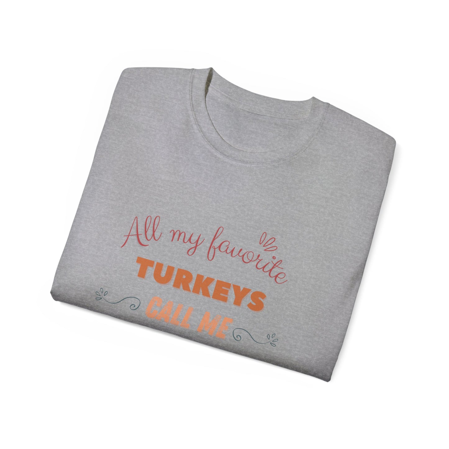 Mom's Turkeys, Women's Ultra Soft Cotton T-Shirt