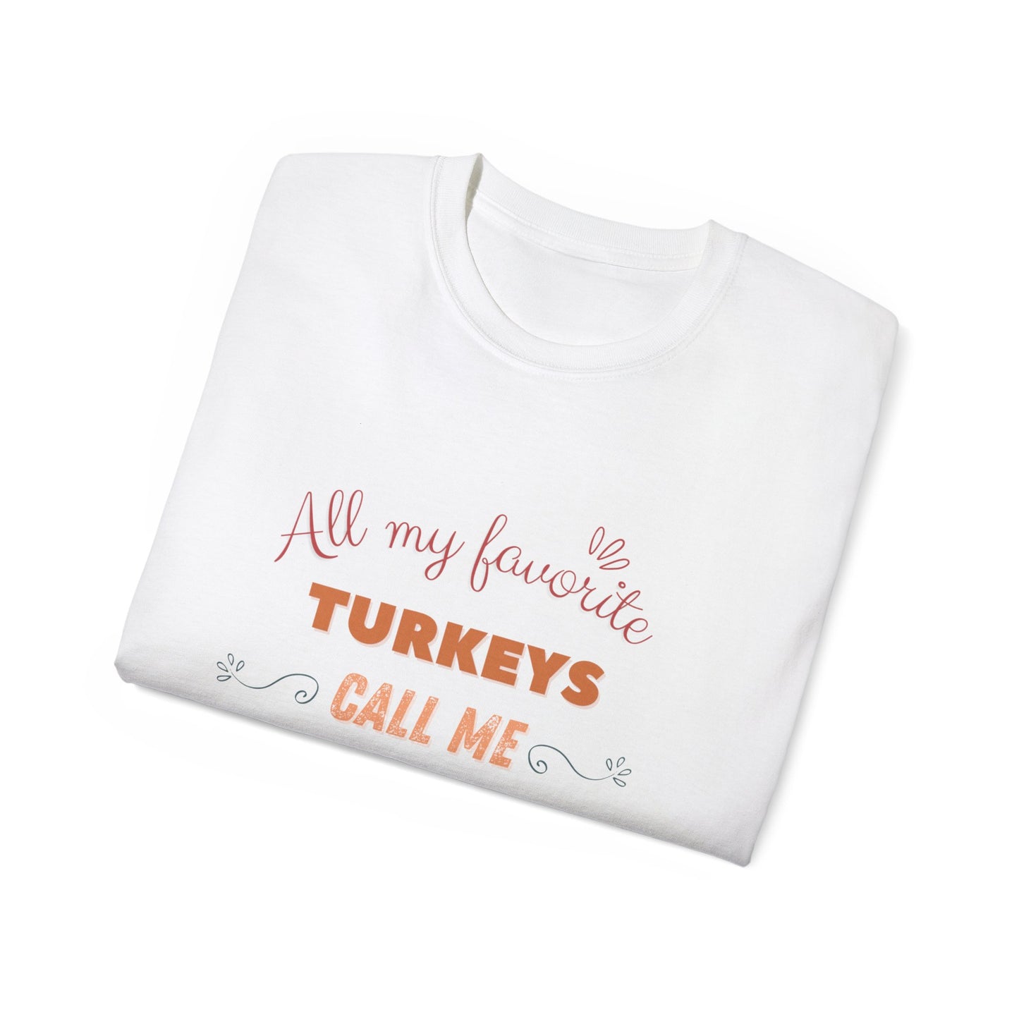 Mom's Turkeys, Women's Ultra Soft Cotton T-Shirt