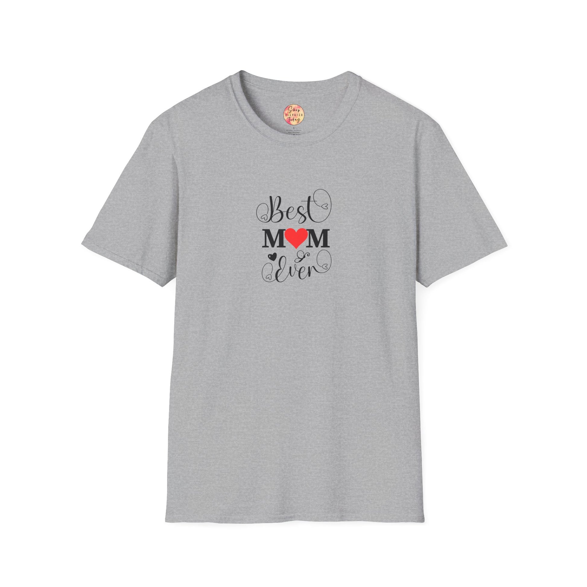 shopelevatedtoday, shopelevatedtoday.com/, Best Mom Ever T-Shirt for Mom