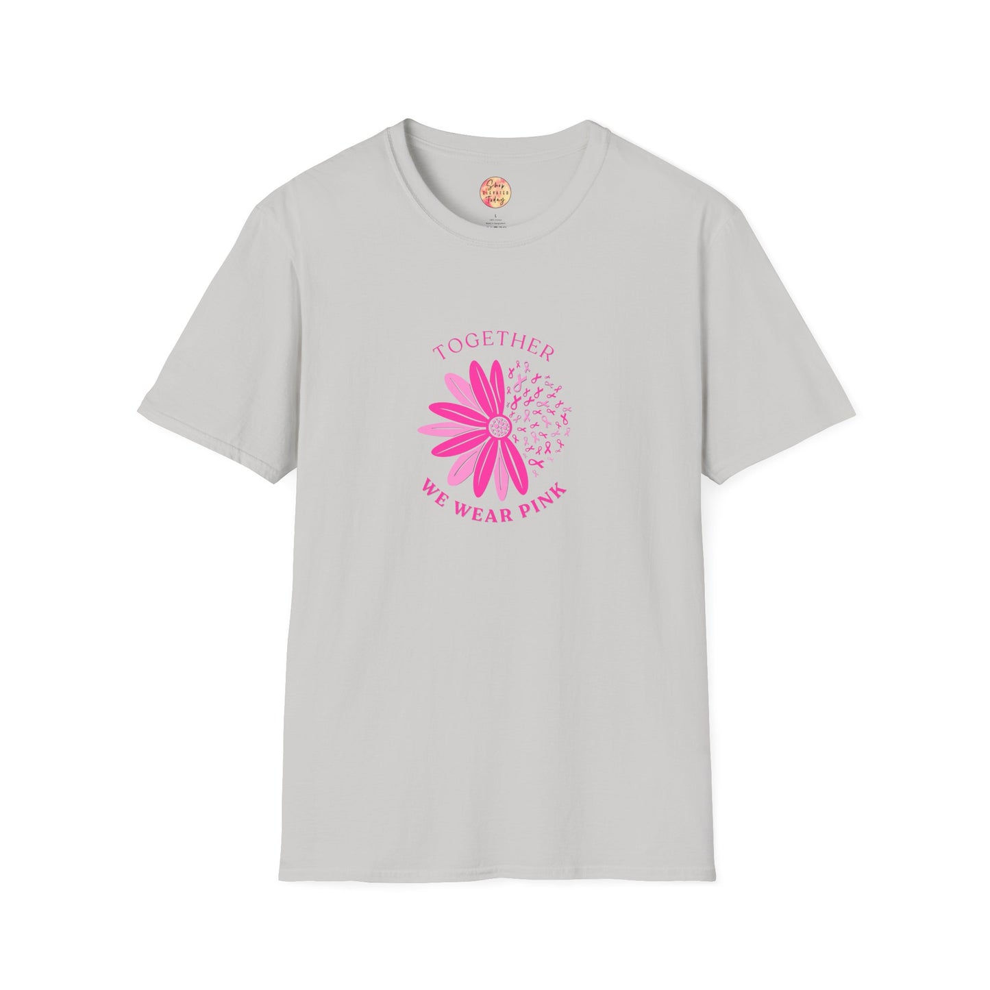 Together We Wear Pink T-Shirt, Breast Cancer Awareness
