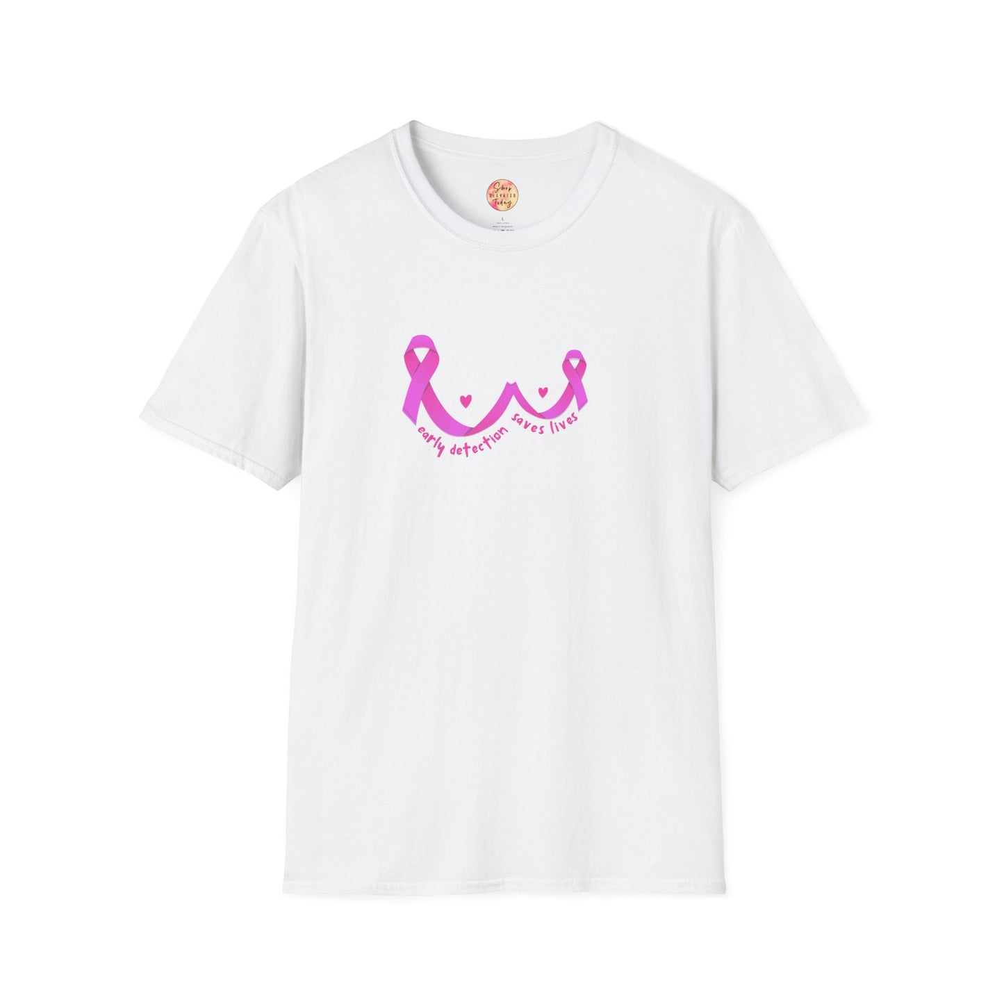 Early Detection Saves Lives T-Shirt, Breast Cancer Awareness