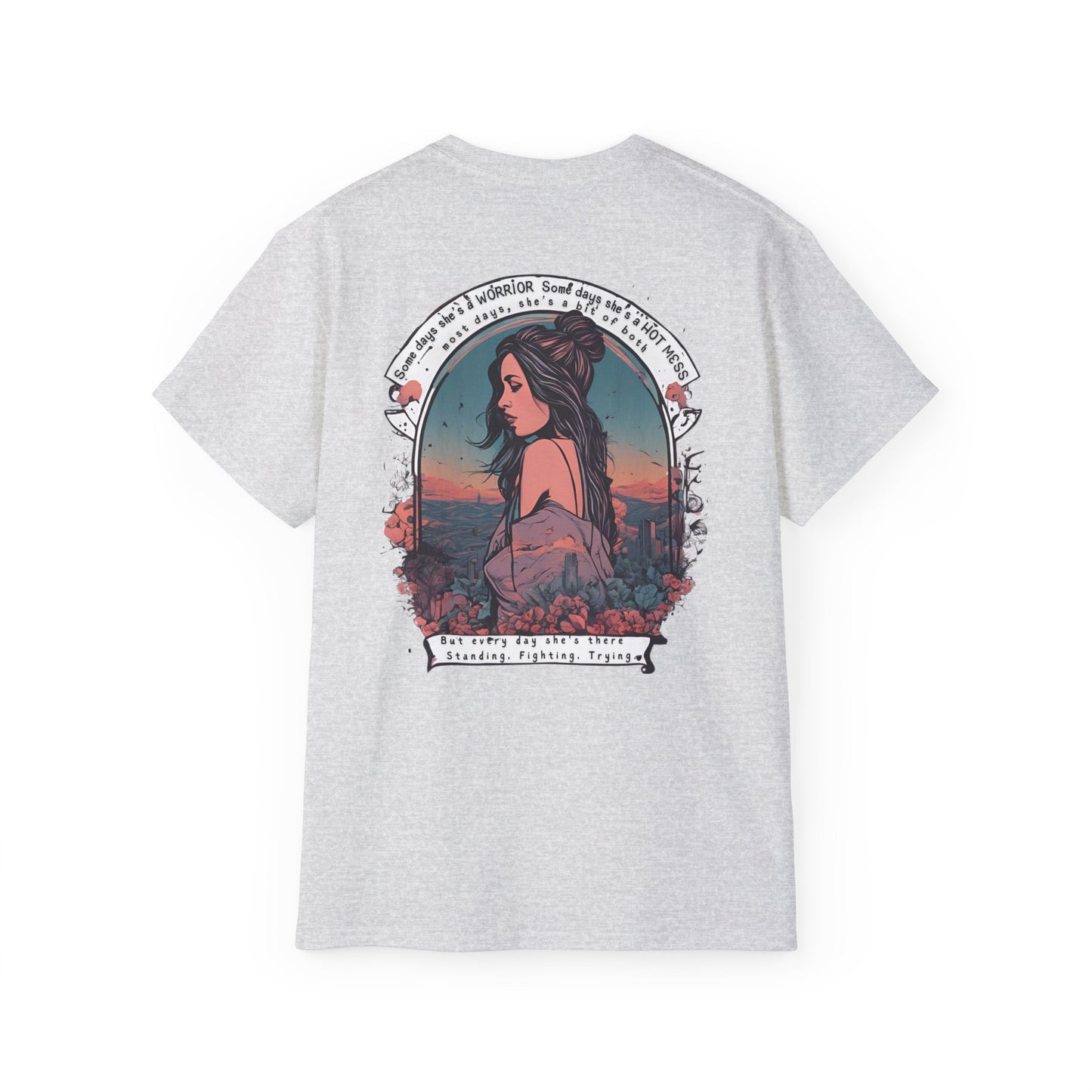 Warrior Hot Mess, Women's Ultra Cotton Tee