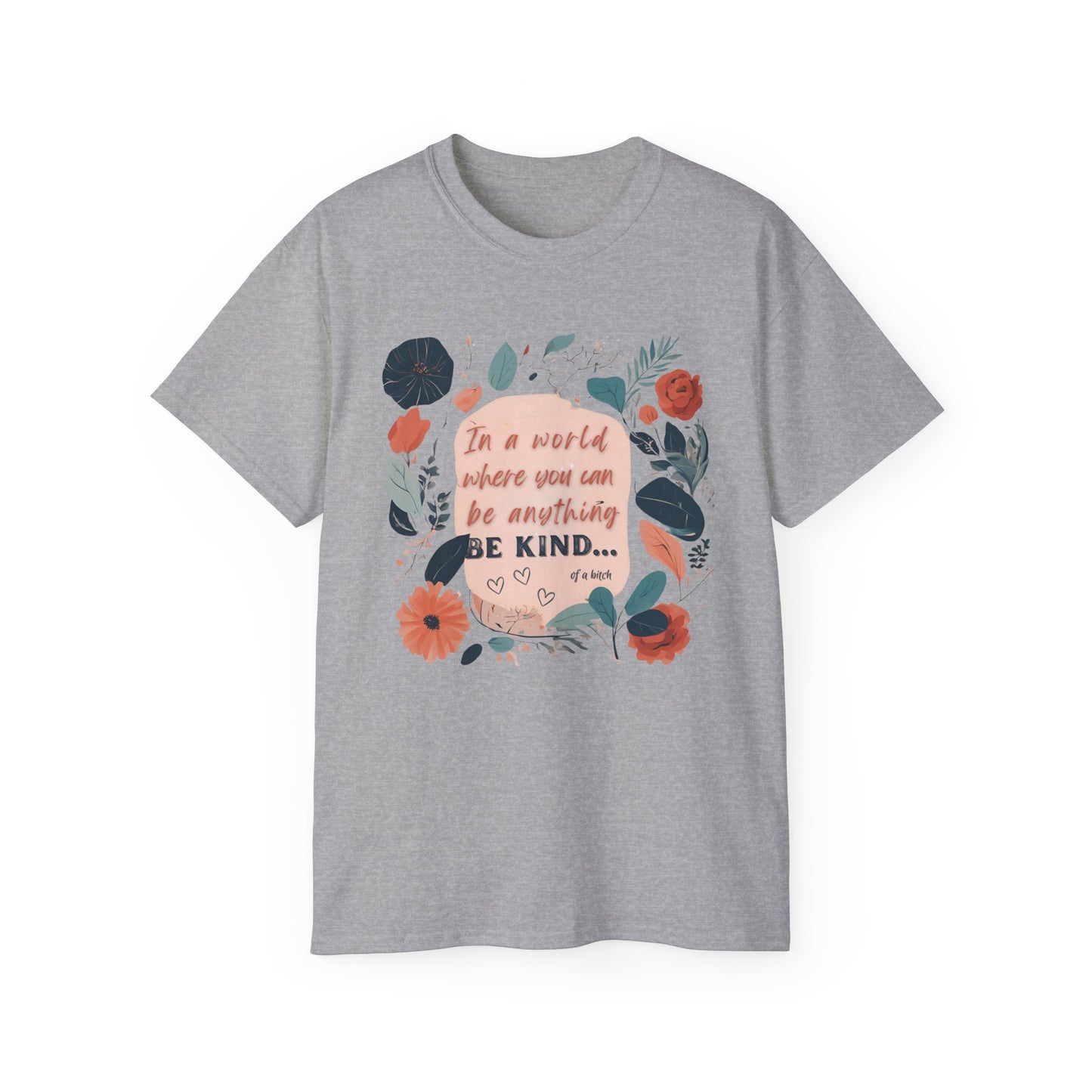 BE KIND, Women's Ultra Soft Cotton Tee