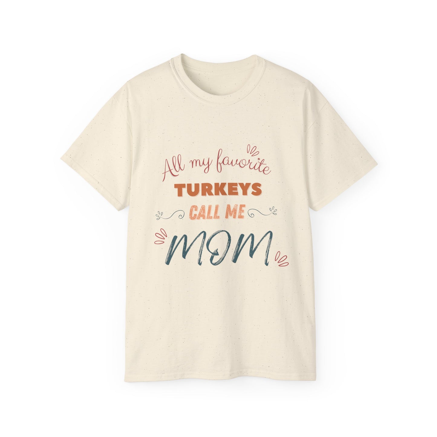 Mom's Turkeys, Women's Ultra Soft Cotton T-Shirt