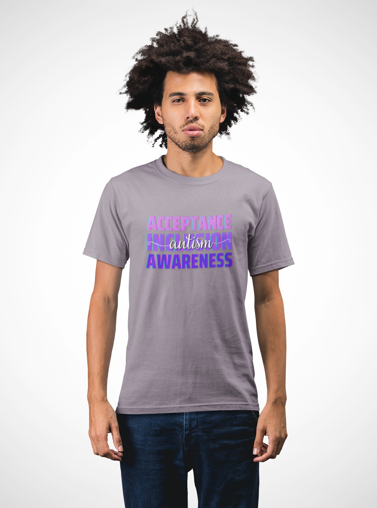 Acceptance Inclusion Awareness T-Shirt, Autism Awareness