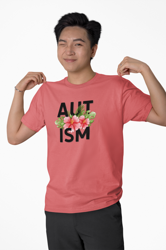 Autism Floral T-Shirt, Autism Awareness