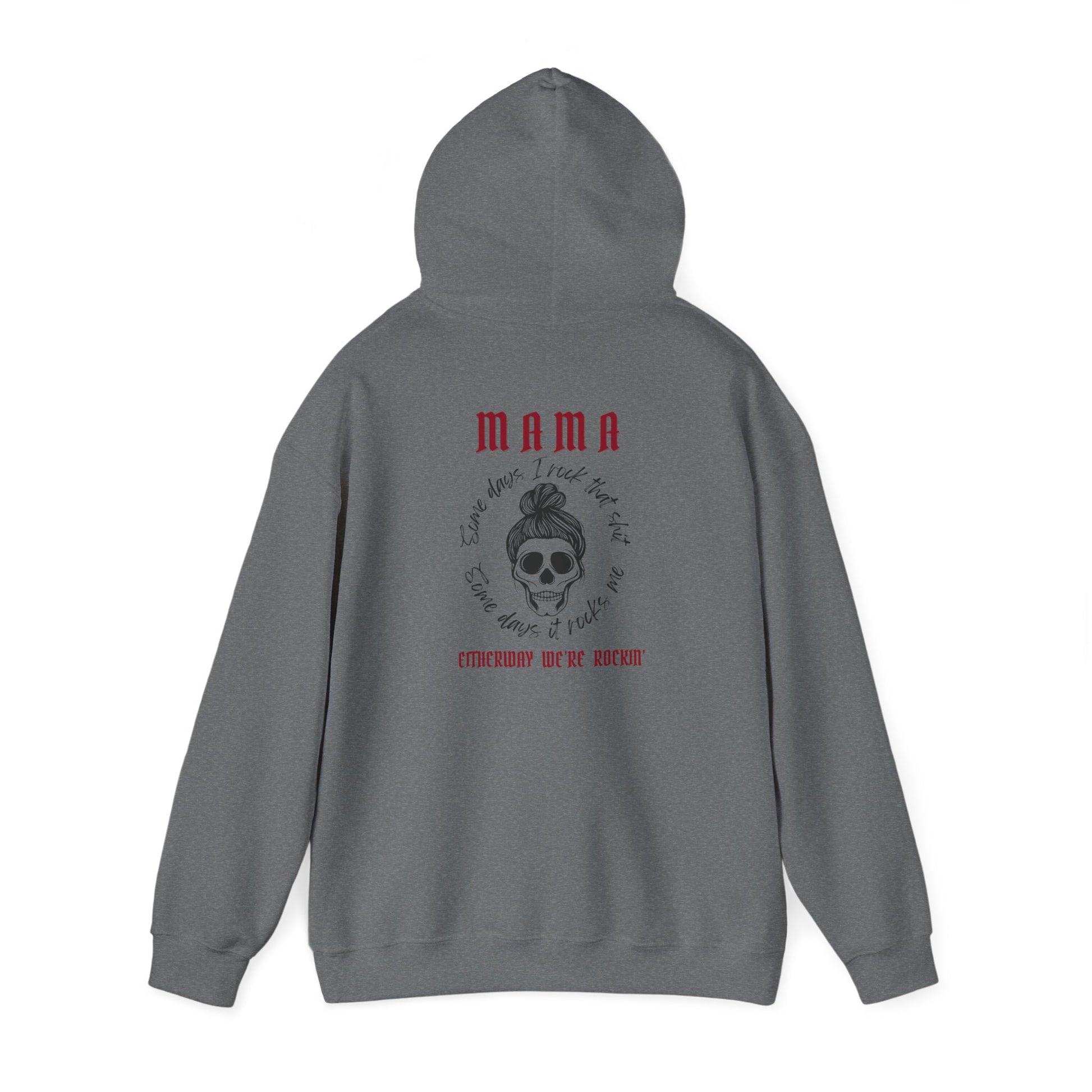 shopelevatedtoday, shopelevatedtoday.com/, Mama Rockin' Hoodie Sweatshirt, Casual Everyday Wear, Unique