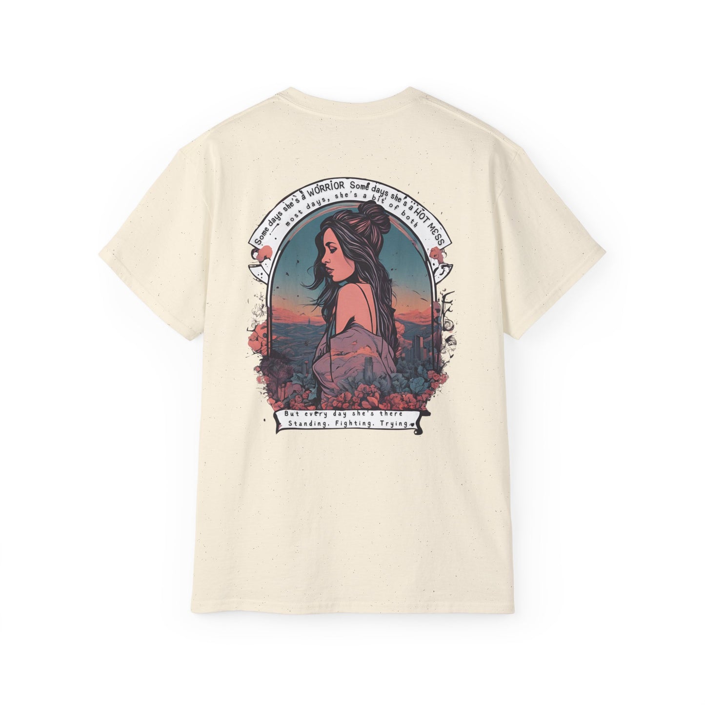 Warrior Hot Mess, Women's Ultra Cotton Tee