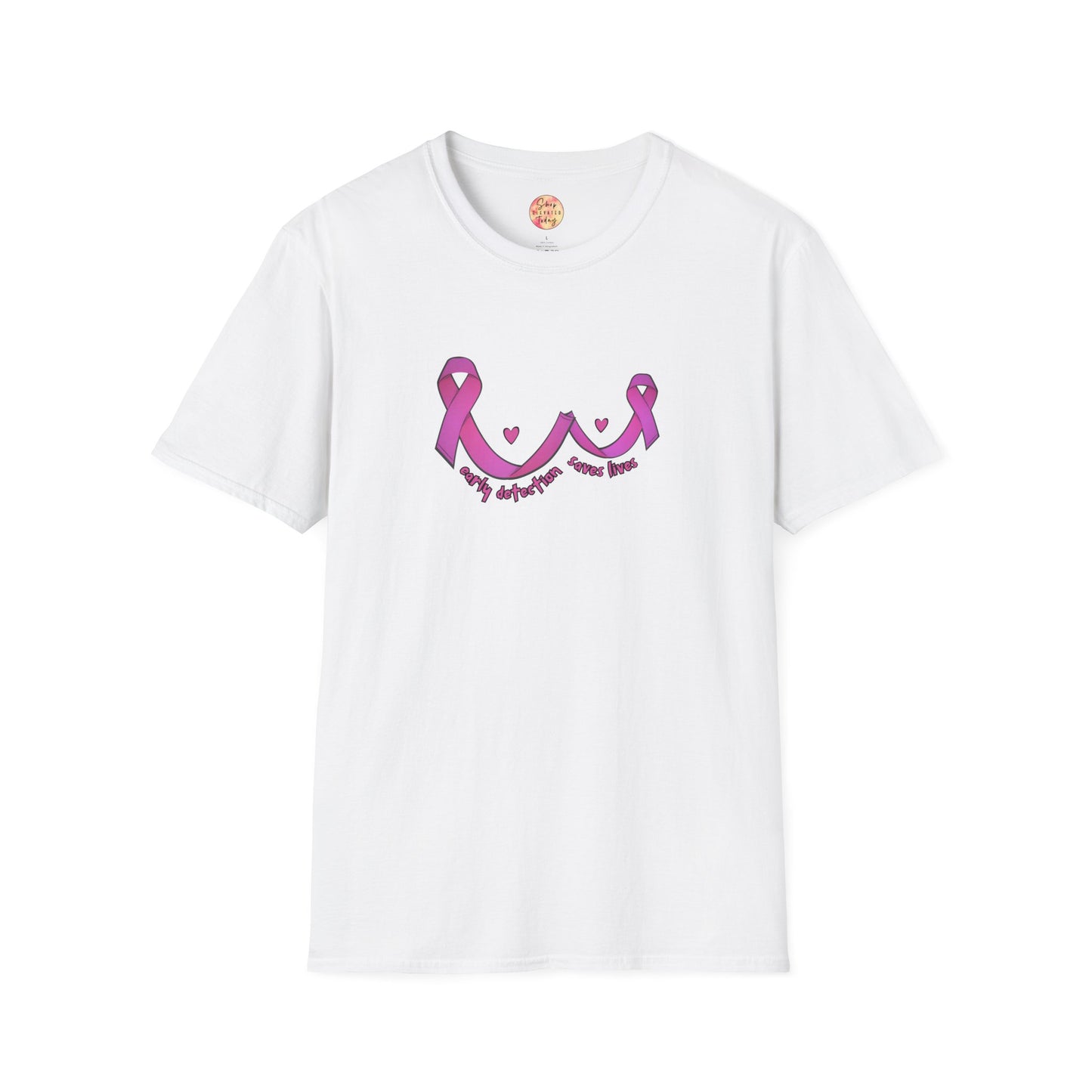 Early Detection Saves Lives T-Shirt, Breast Cancer Awareness