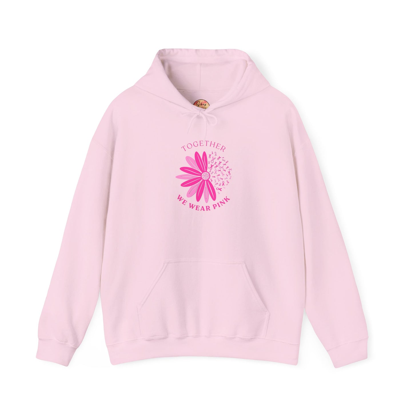 Together We Wear Pink Hoodie, Breast Cancer Awareness