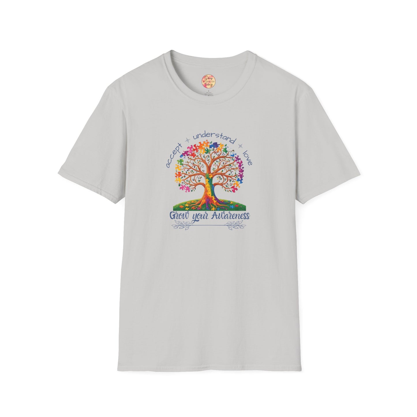 Accept, Understand & Love Grow Your Awareness T-Shirt, Autism Awareness