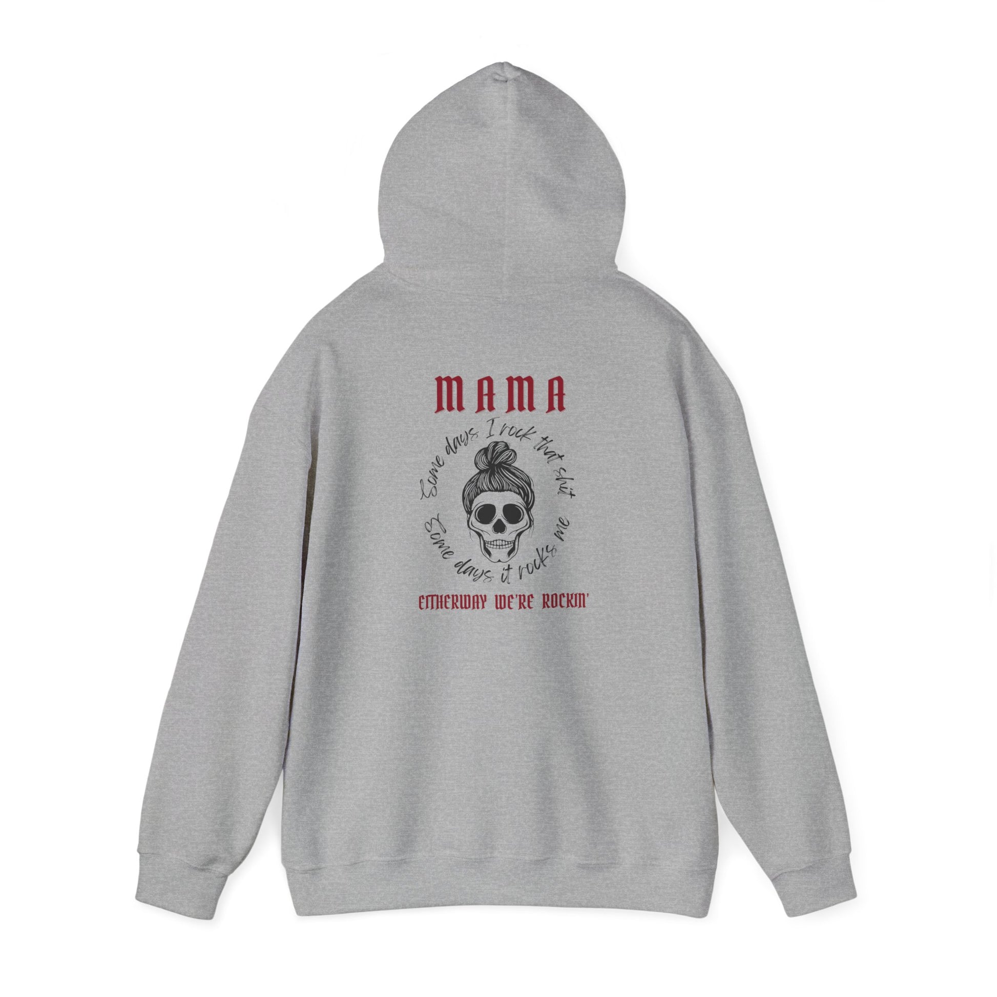 shopelevatedtoday, shopelevatedtoday.com/, Mama Rockin' Hoodie Sweatshirt, Casual Everyday Wear, Unique